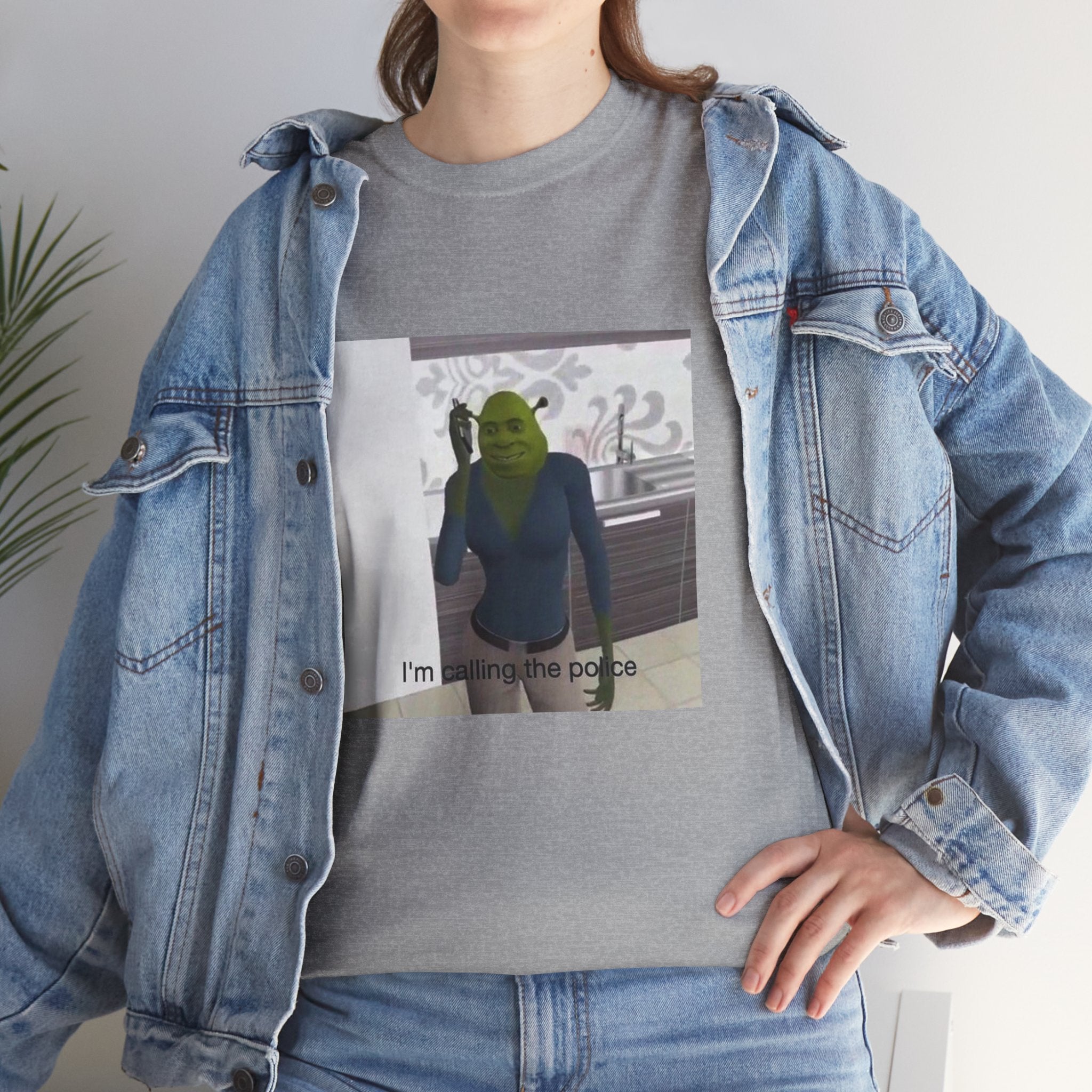 Funny Shrek Meme Unisex Graphic Novelty T-Shirt