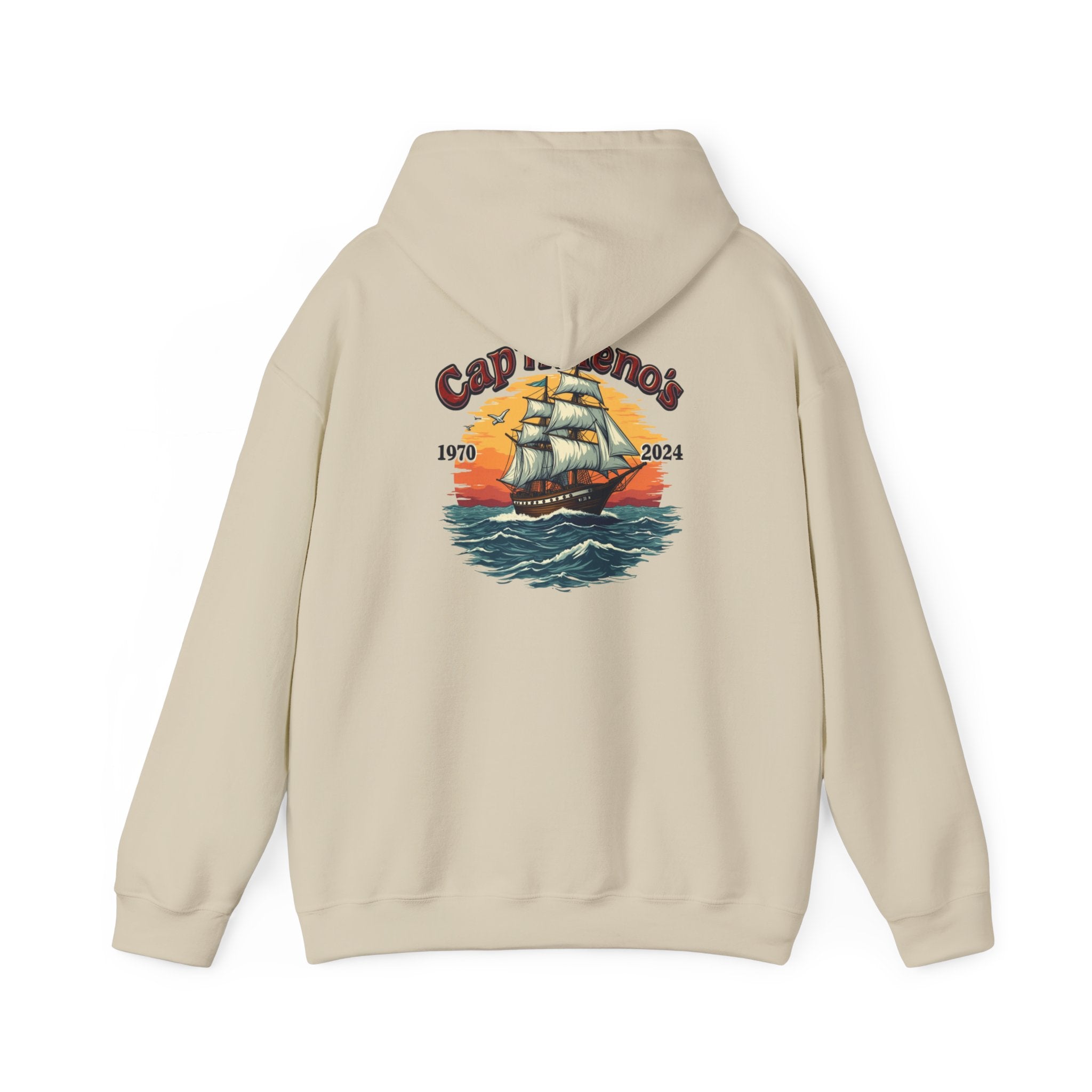 Cap'n Kenos Encinitas California Tribute Sailor Graphic Unisex Hoodie