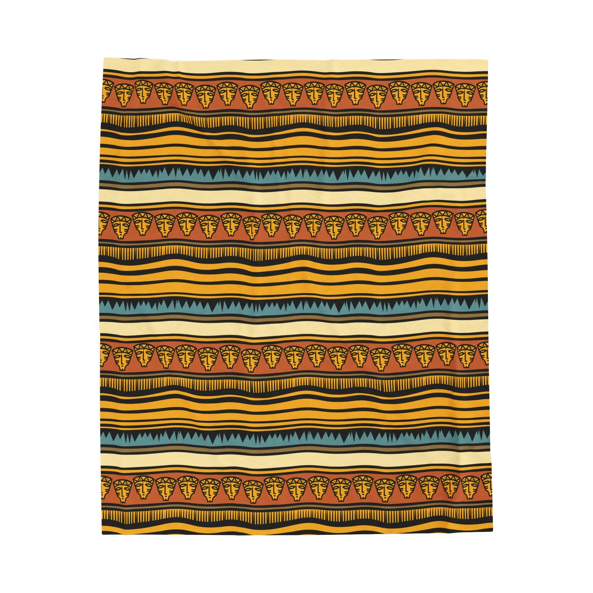 Boho Modern Home Textile Egyptian Style Soft Warm Plush Blanket