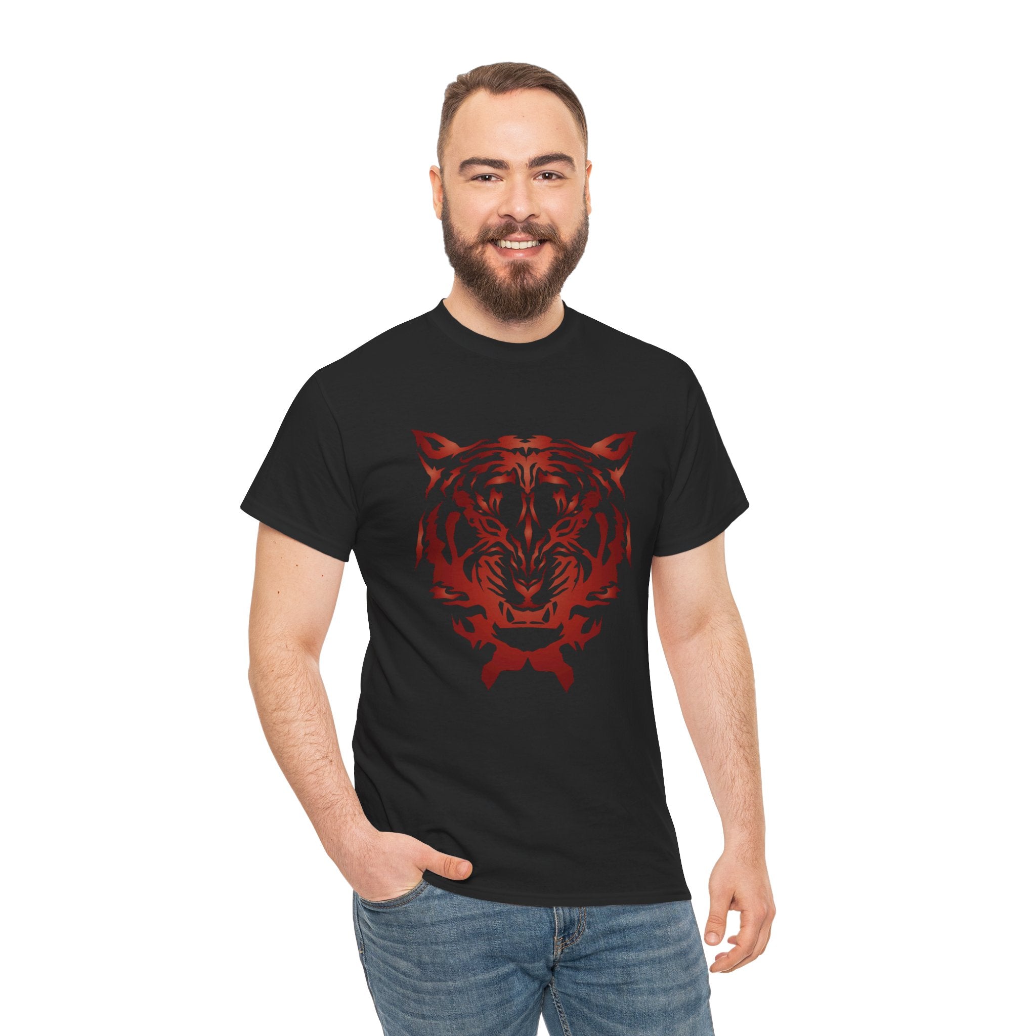 Red Tiger Animal Unisex T-Shirt