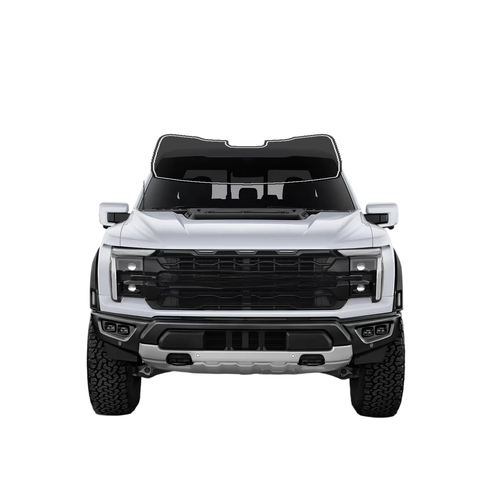 Precut Window Tint Kit for Ford F-150 Crew Cab (2021–2025) | UV Block & Privacy Film