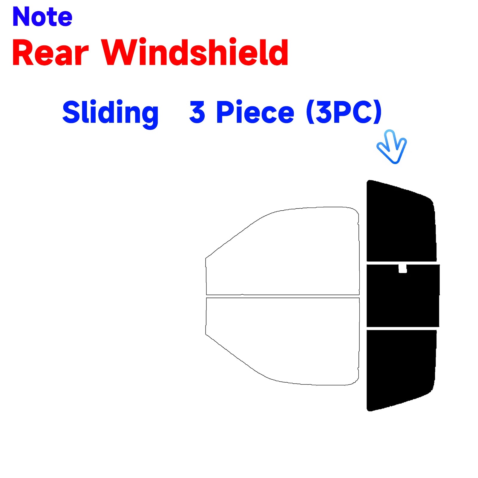 Precut Window Tint Kit for Ford F-150 Regular Cab (1997–2003) | UV Block & Privacy Film