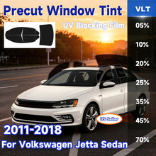 Load image into Gallery viewer, Precut Window Tint Kit for VW Jetta Sedan (2011–2018) | UV-IR Block &amp; Privacy Film