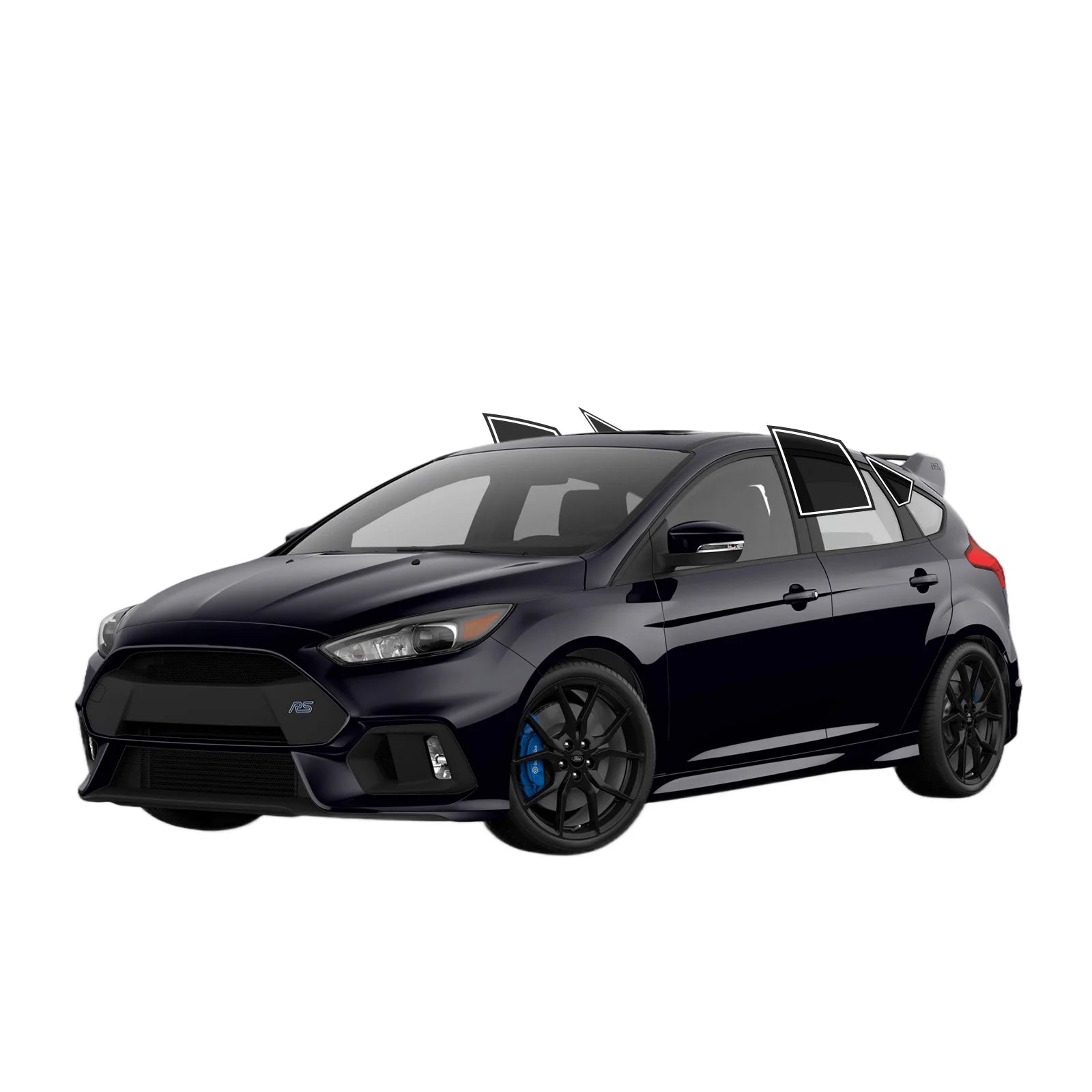 Precut Window Tint Kit for Subaru Impreza / WRX / STI | UV Block & Privacy Film