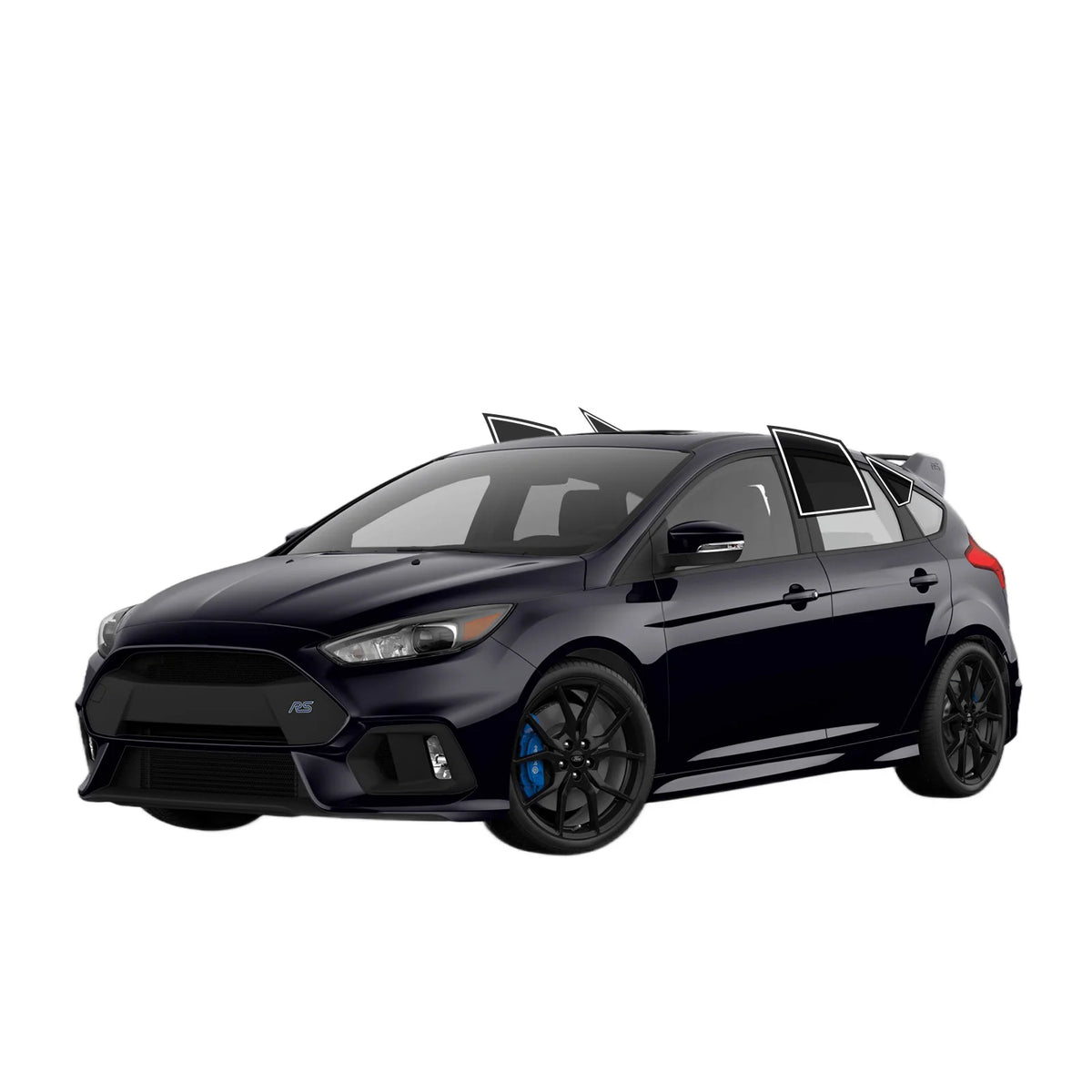 Precut Window Tint Kit for Subaru Impreza / WRX / STI | UV Block & Privacy Film