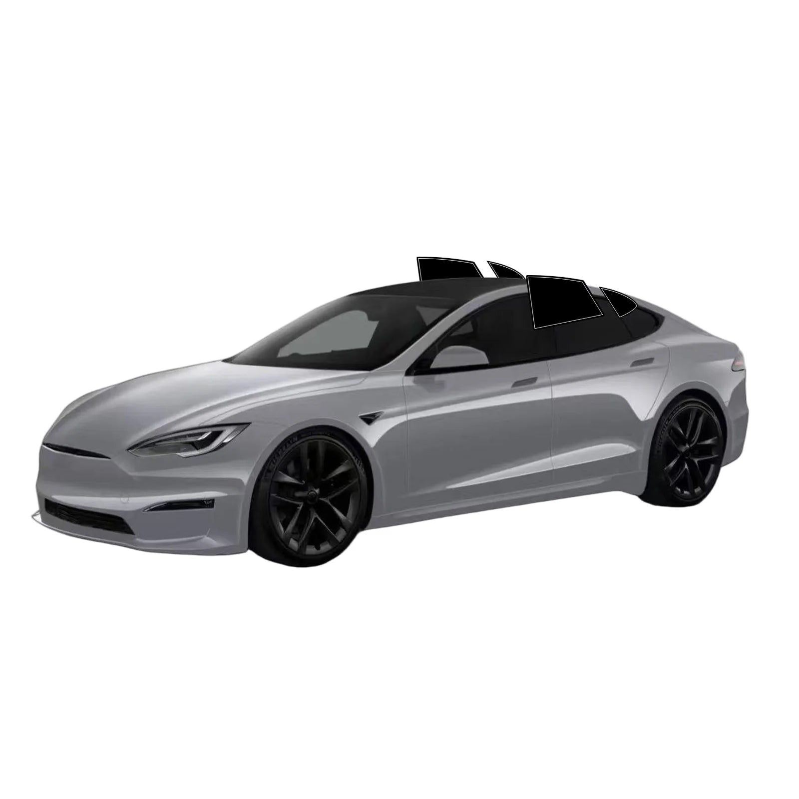 Precut Window Tint Kit for Tesla Model S (2012–2026) | UV-IR Block & Privacy Film