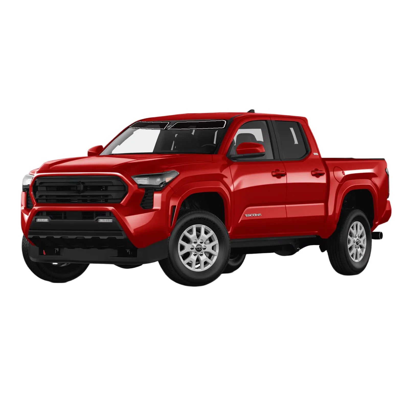 Precut Window Tint Kit for Toyota Tacoma Double Cab (2024–2026) | UV Block & Privacy Film