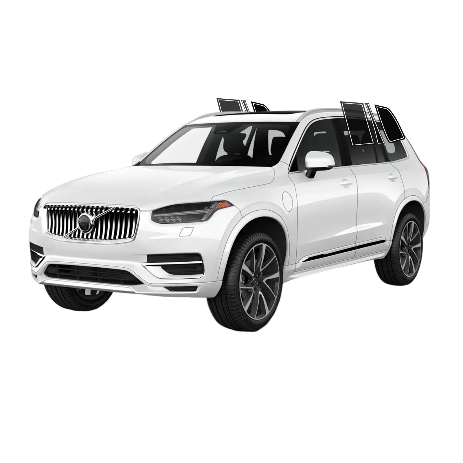 Precut Window Tint Kit for Volvo XC90 (2003–2025) | UV Block & Privacy Film