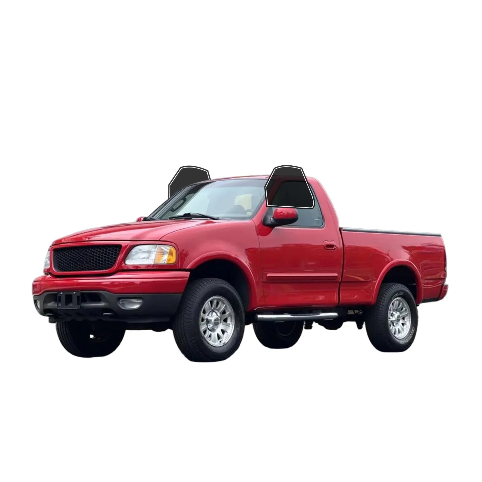Precut Window Tint Kit for Ford F-150 Regular Cab (1997–2003) | UV Block & Privacy Film