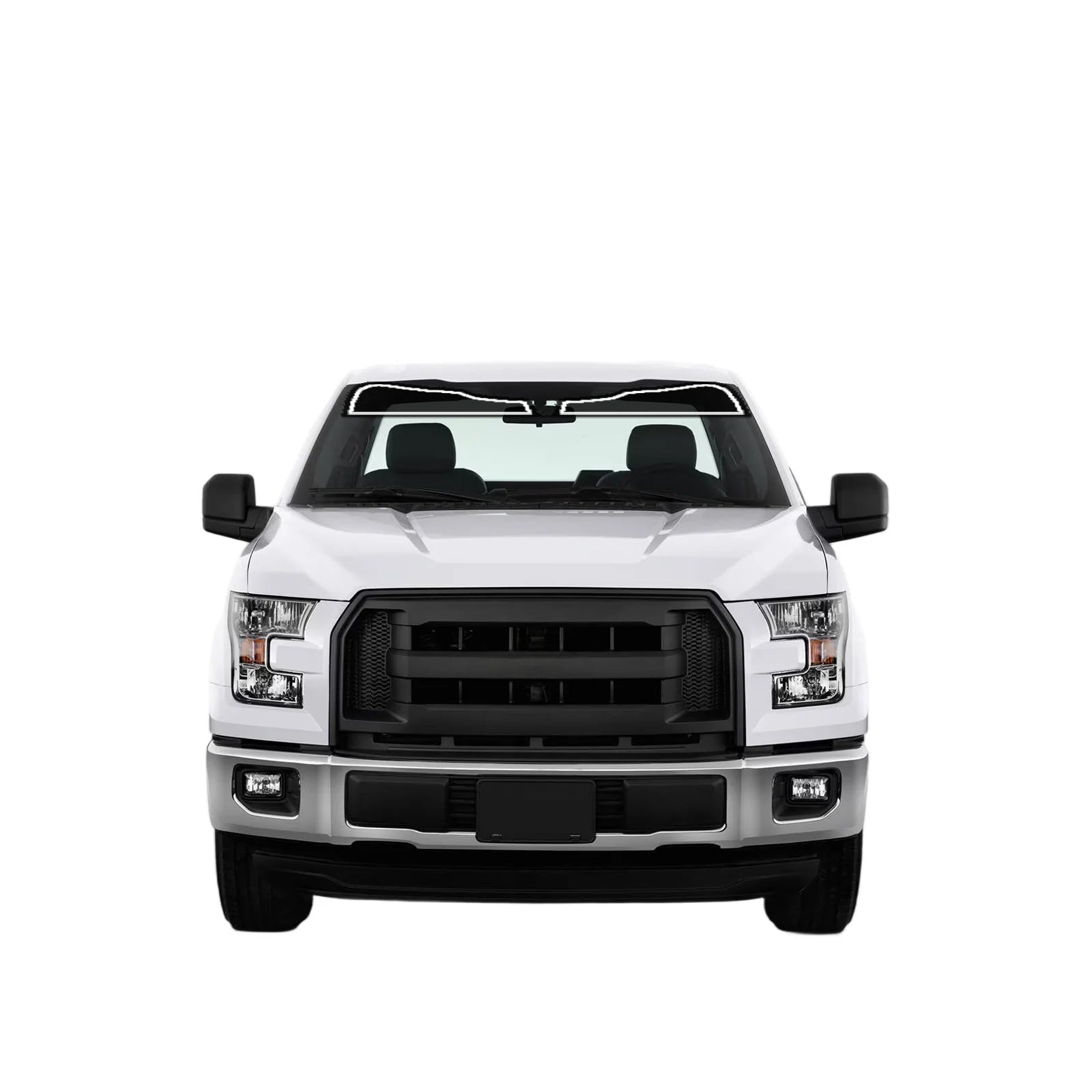 Precut Window Tint Kit for Ford F-150 Regular Cab (2015–2020) | UV Block & Privacy Film