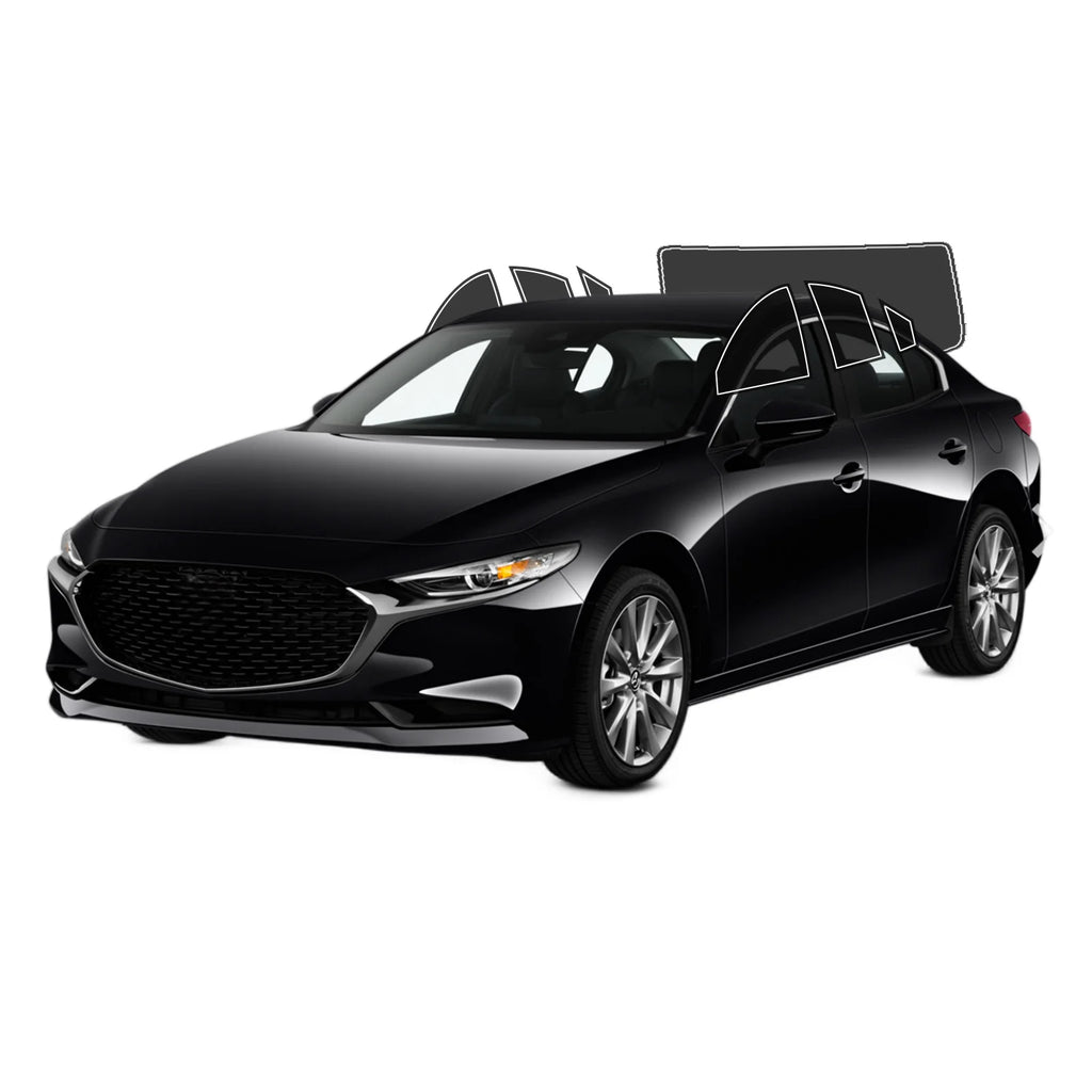 Precut Window Tint Kit for Mazda 3 Sedan (2004–2025) | UV Block & Privacy Film