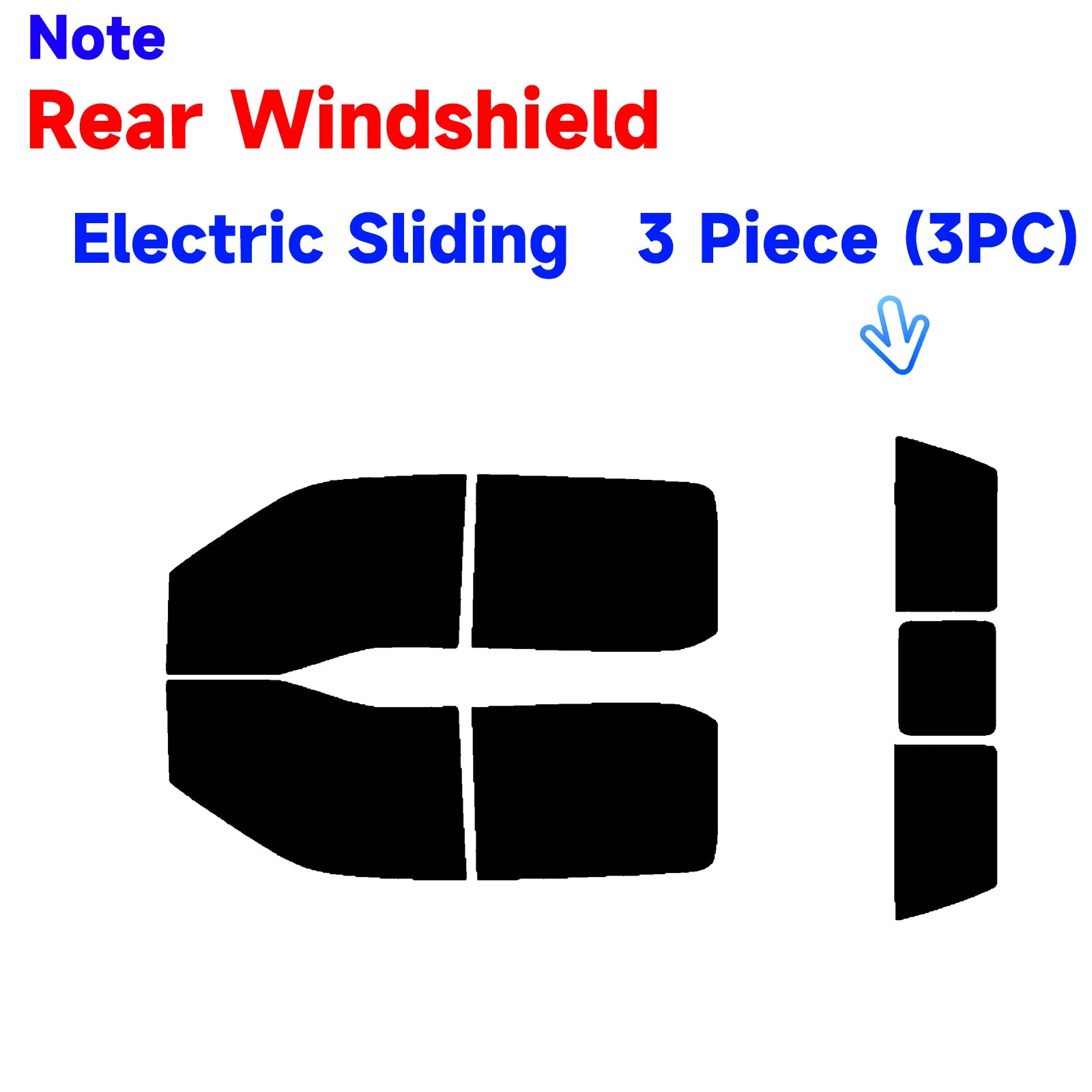 Precut Window Tint Kit for Ford F-150 Crew Cab (2021–2025) | UV Block & Privacy Film