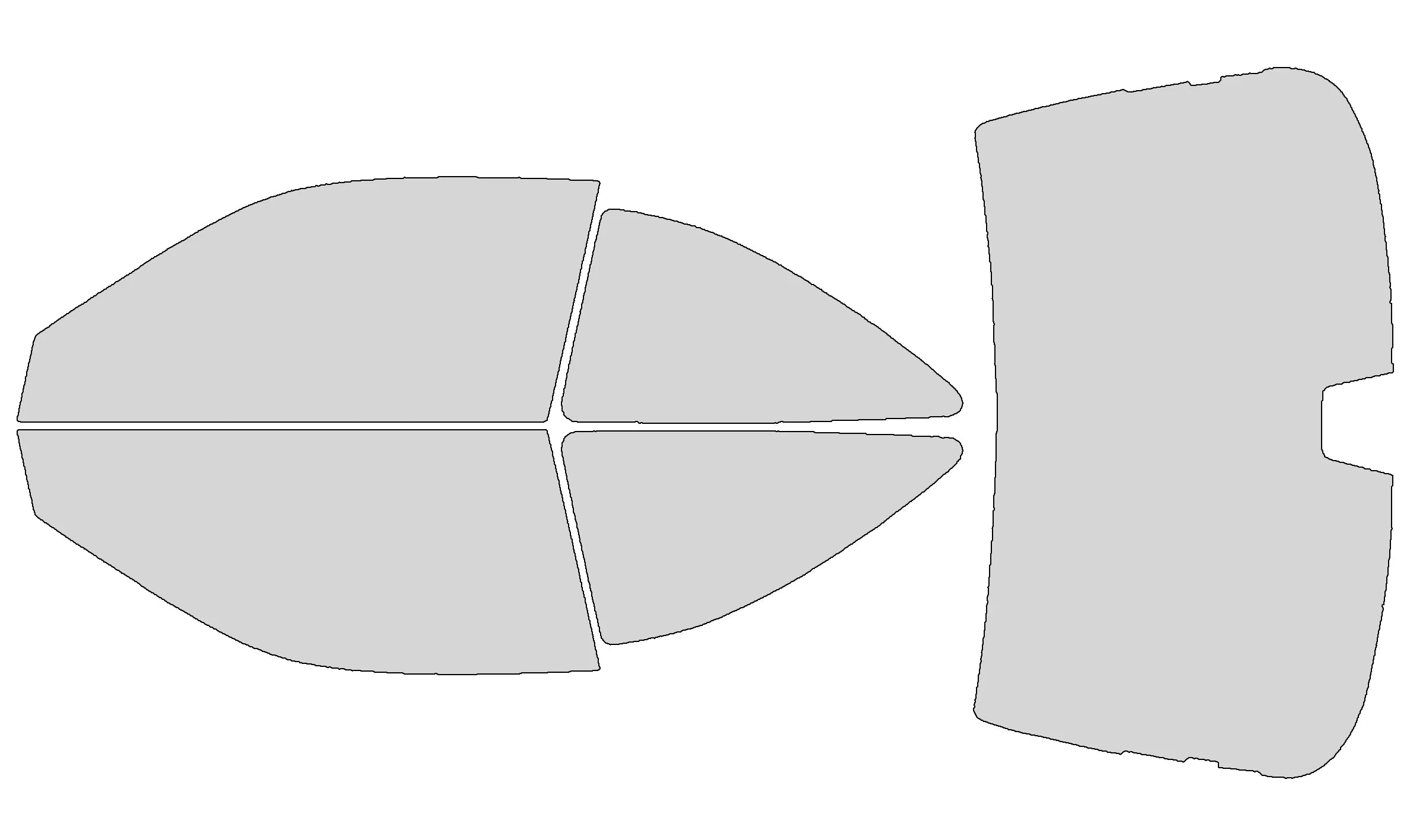 Precut Window Tint Kit for Honda Civic Coupe (1996–2000) | UV Block & Privacy Film