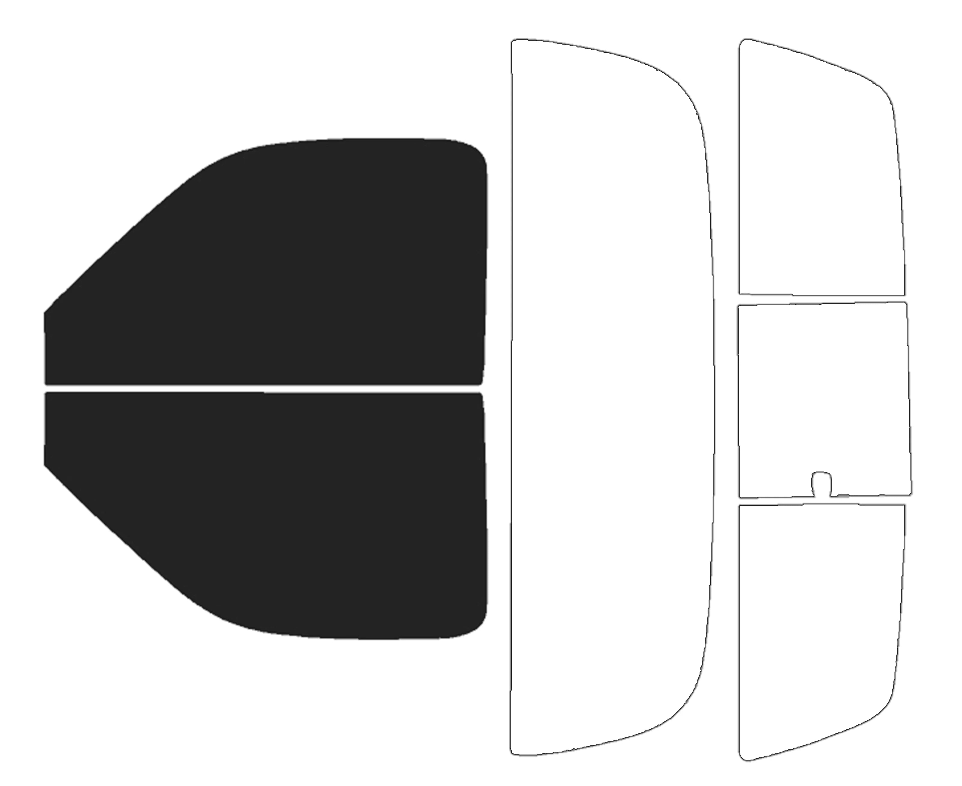 Precut Window Tint Kit for Toyota Tundra Regular Cab (2000–2006) | UV Block & Privacy Film