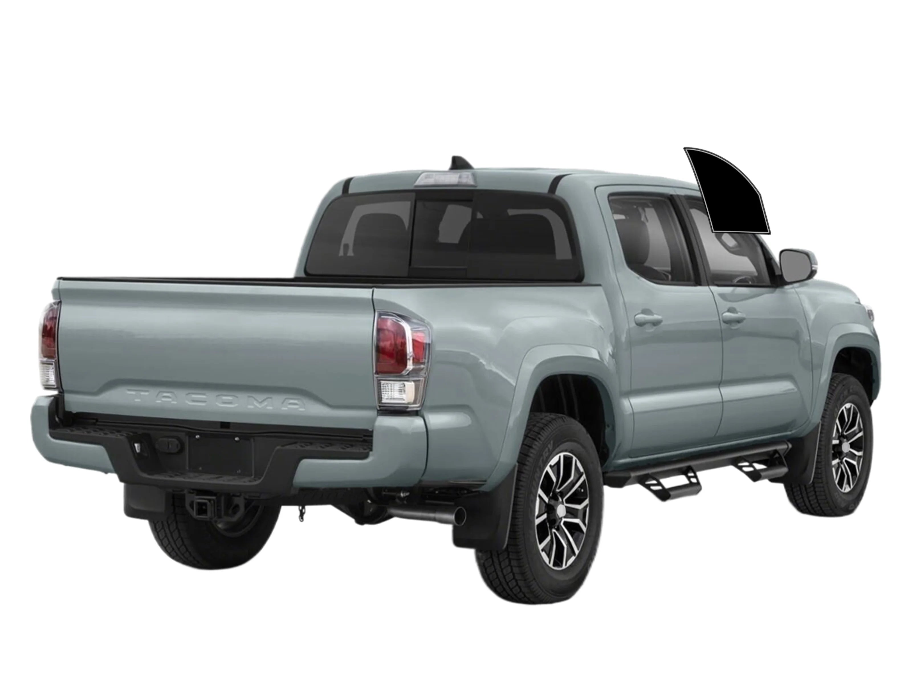 Precut Window Tint Kit for Toyota Tacoma Double Cab (2016–2023) | UV Block & Privacy Film