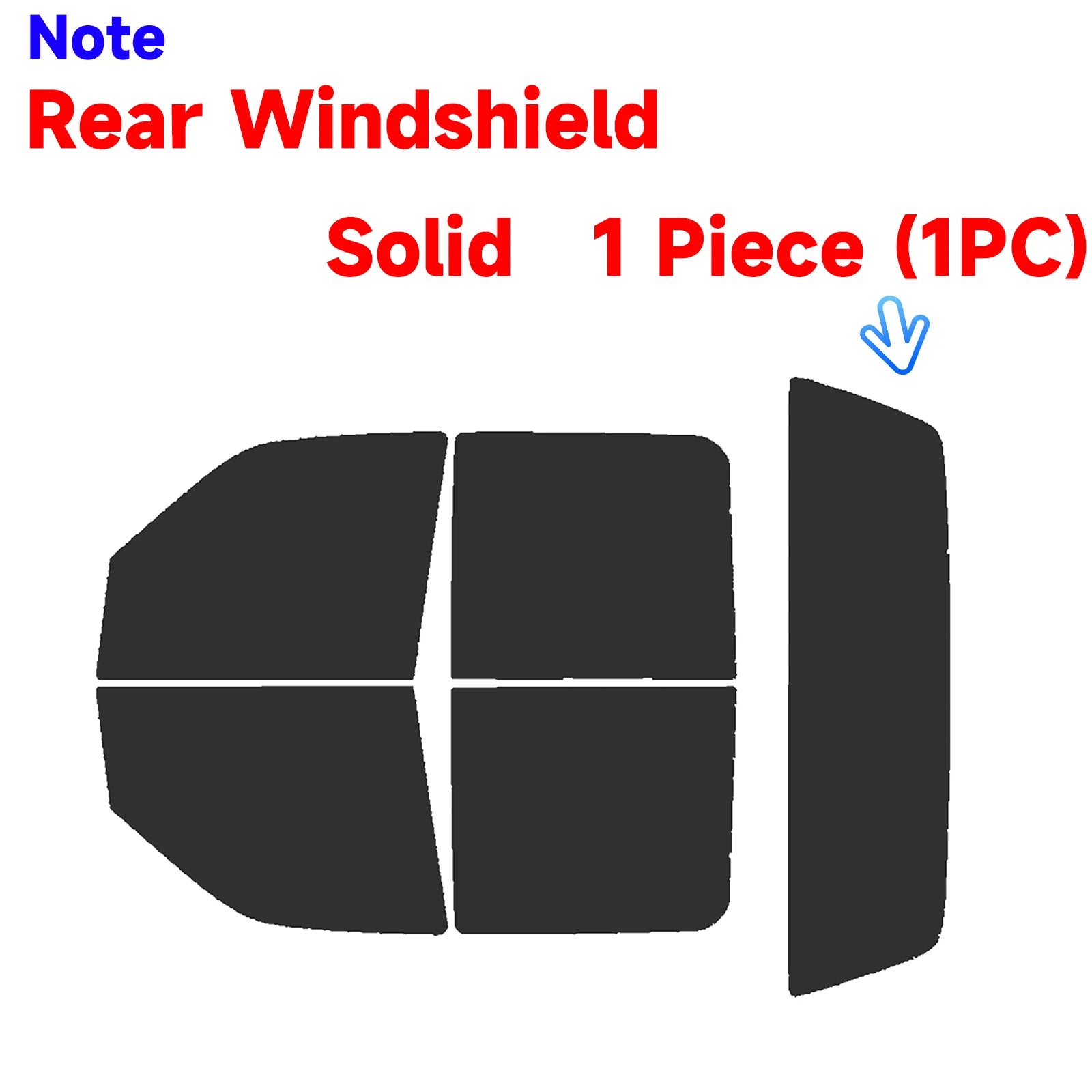 Precut Window Tint Kit for Ford F-150 Crew Cab (1997–2003) | UV Block & Privacy Film
