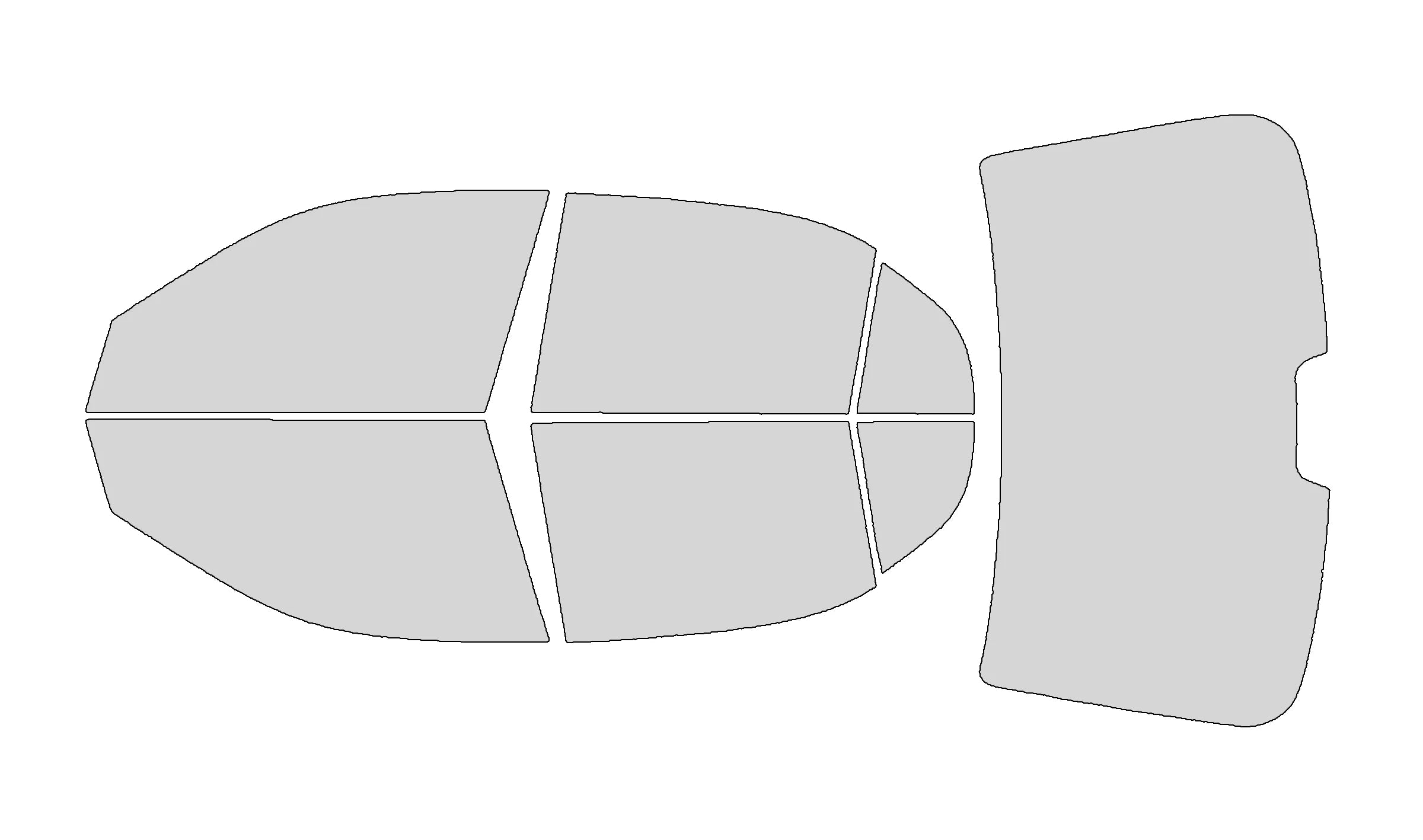 Precut Window Tint Kit for Honda Civic Sedan (2001–2005) | UV Block & Privacy Film