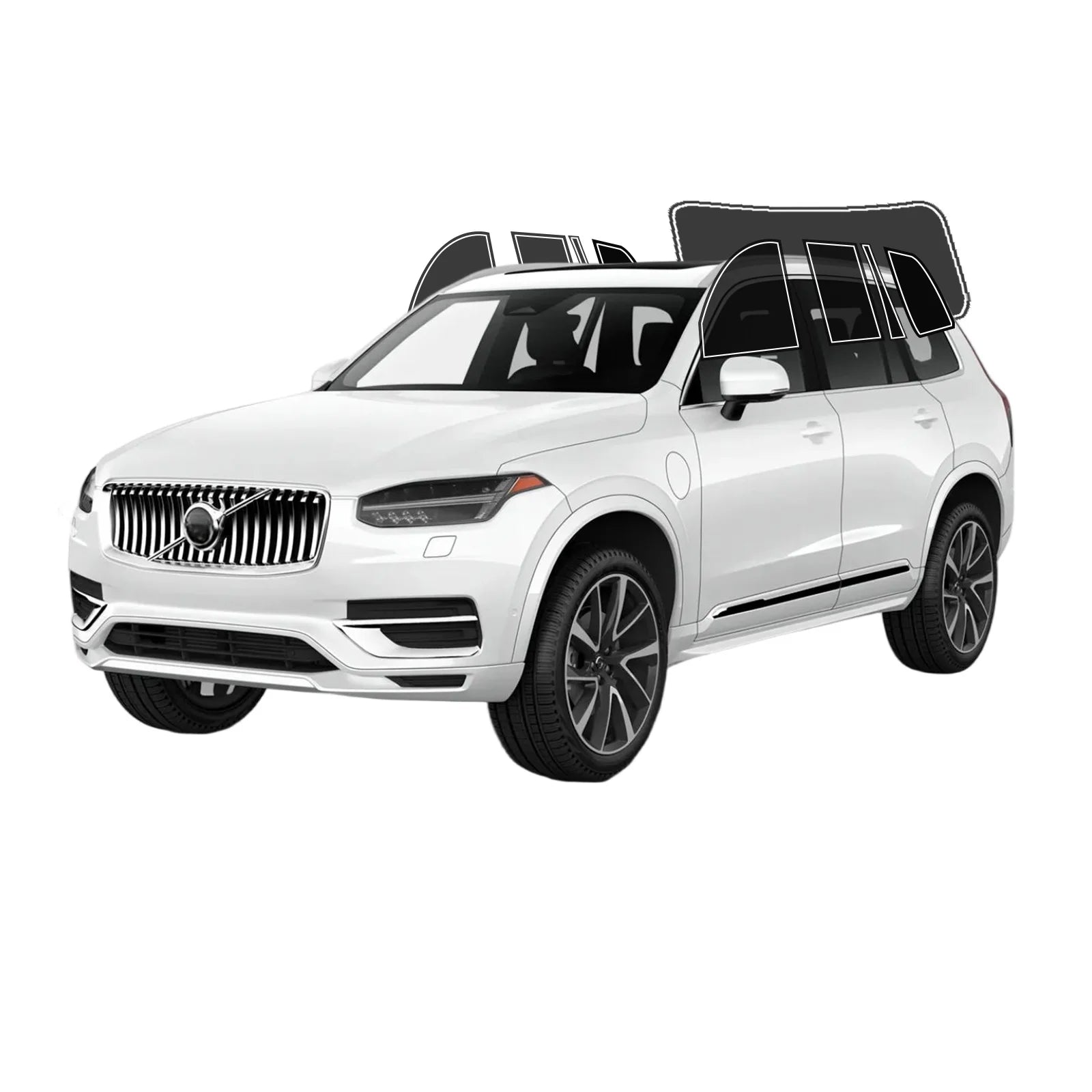 Precut Window Tint Kit for Volvo XC90 (2003–2025) | UV Block & Privacy Film