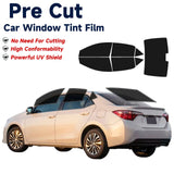 Precut Window Tint Kit for Toyota Corolla (2014–2019) | UV-IR Block & Privacy Film