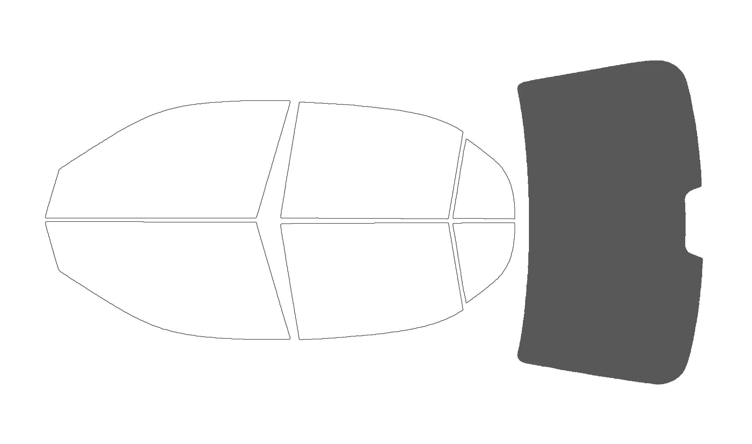 Precut Window Tint Kit for Honda Civic Sedan (2001–2005) | UV Block & Privacy Film