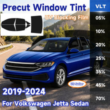 Load image into Gallery viewer, Precut Window Tint Kit for VW Jetta Sedan (2019–2024) | UV Block &amp; Privacy Film