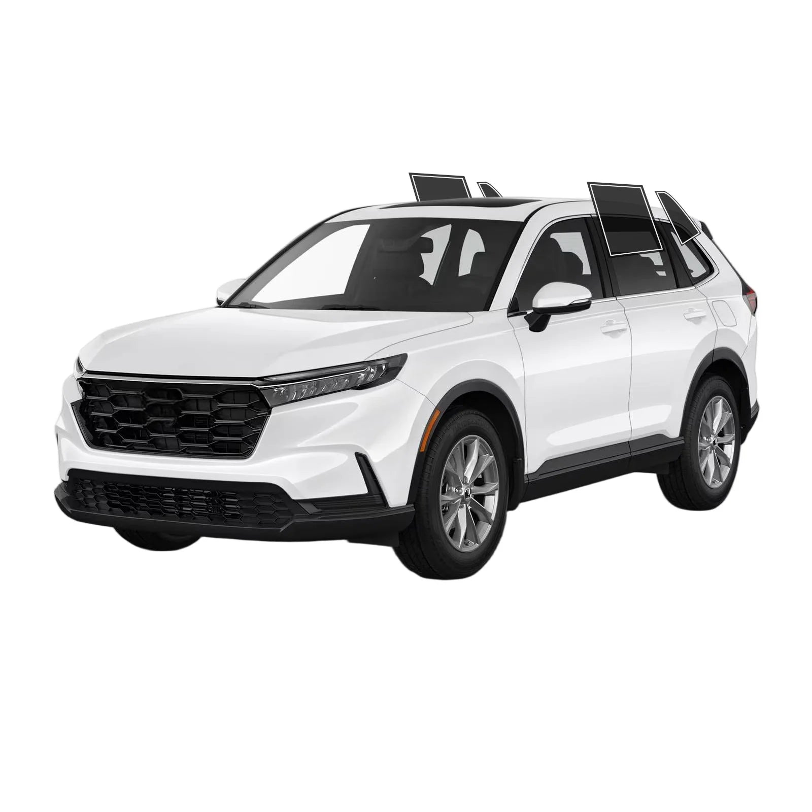 Precut Window Tint Kit for Honda CR-V (1997–2026) | UV Block & Privacy Film