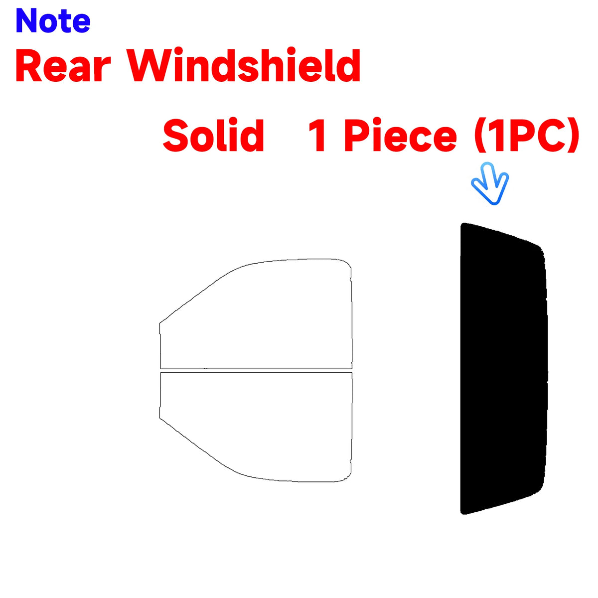 Precut Window Tint Kit for Ford F-150 Regular Cab (1997–2003) | UV Block & Privacy Film