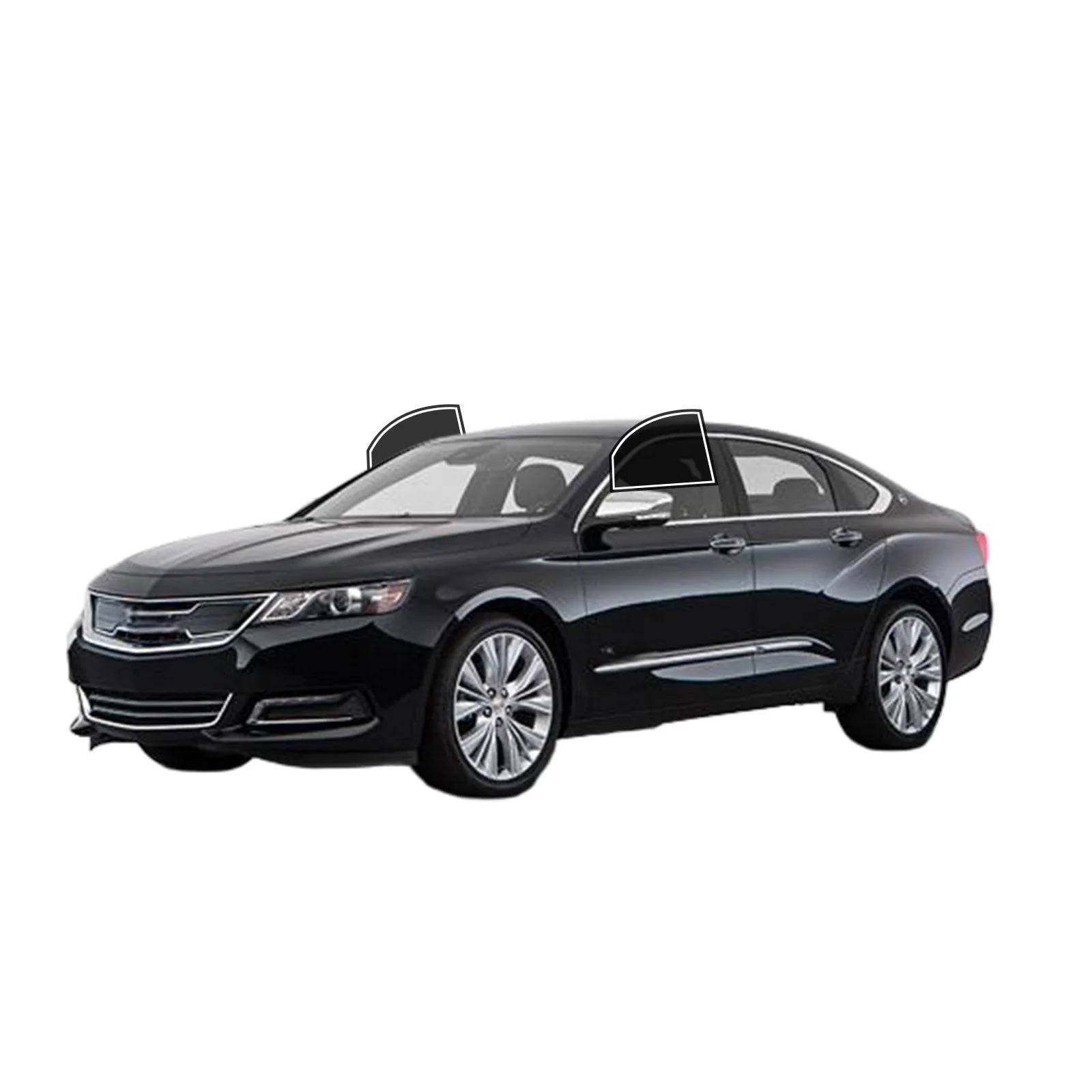 Precut Window Tint Kit for Chevrolet Impala (2014–2020) | UV-IR Block & Privacy Film