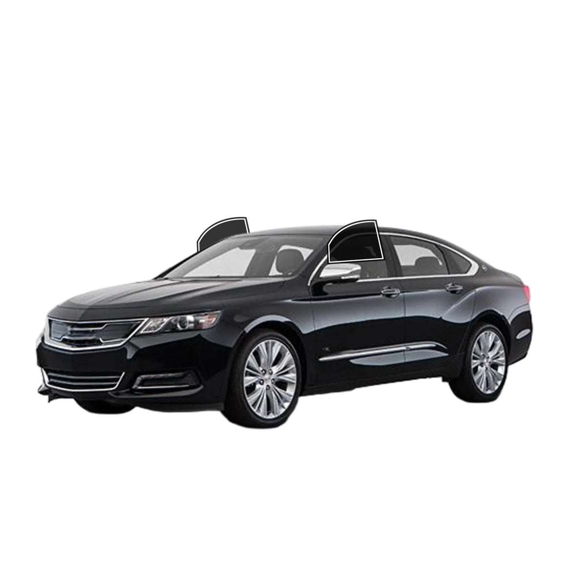 Precut Window Tint Kit for Chevrolet Impala (2014–2020) | UV-IR Block & Privacy Film
