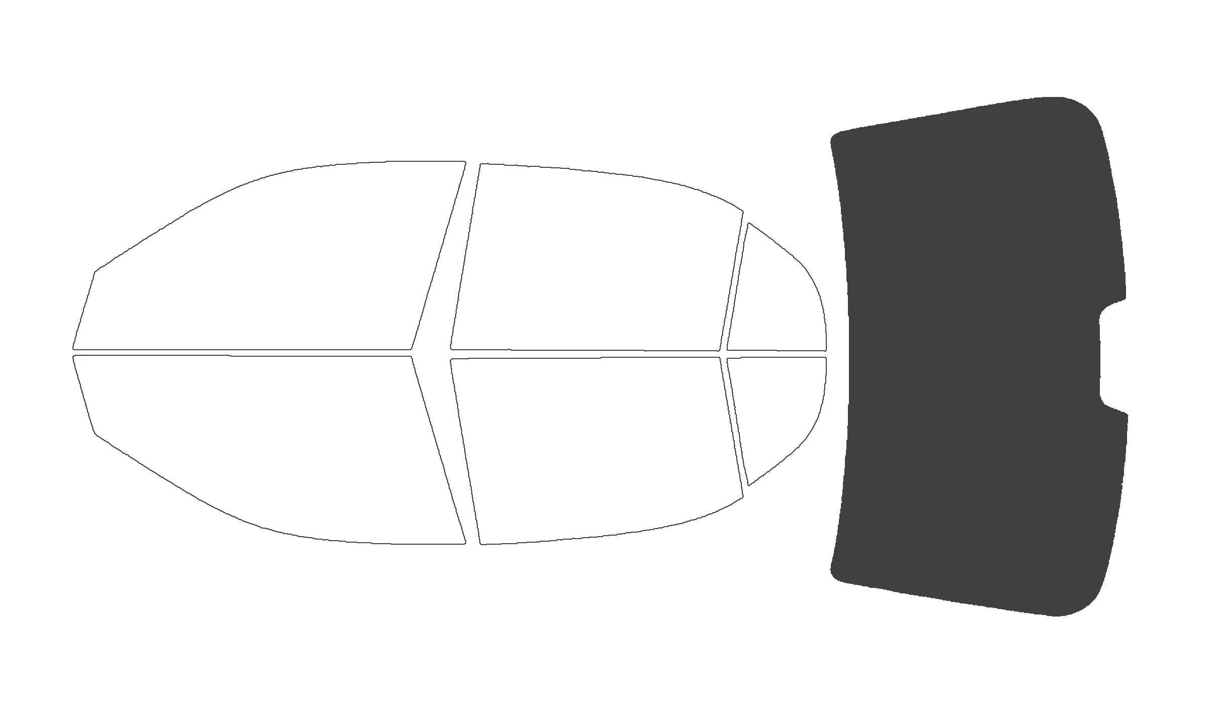 Precut Window Tint Kit for Honda Civic Sedan (2001–2005) | UV Block & Privacy Film