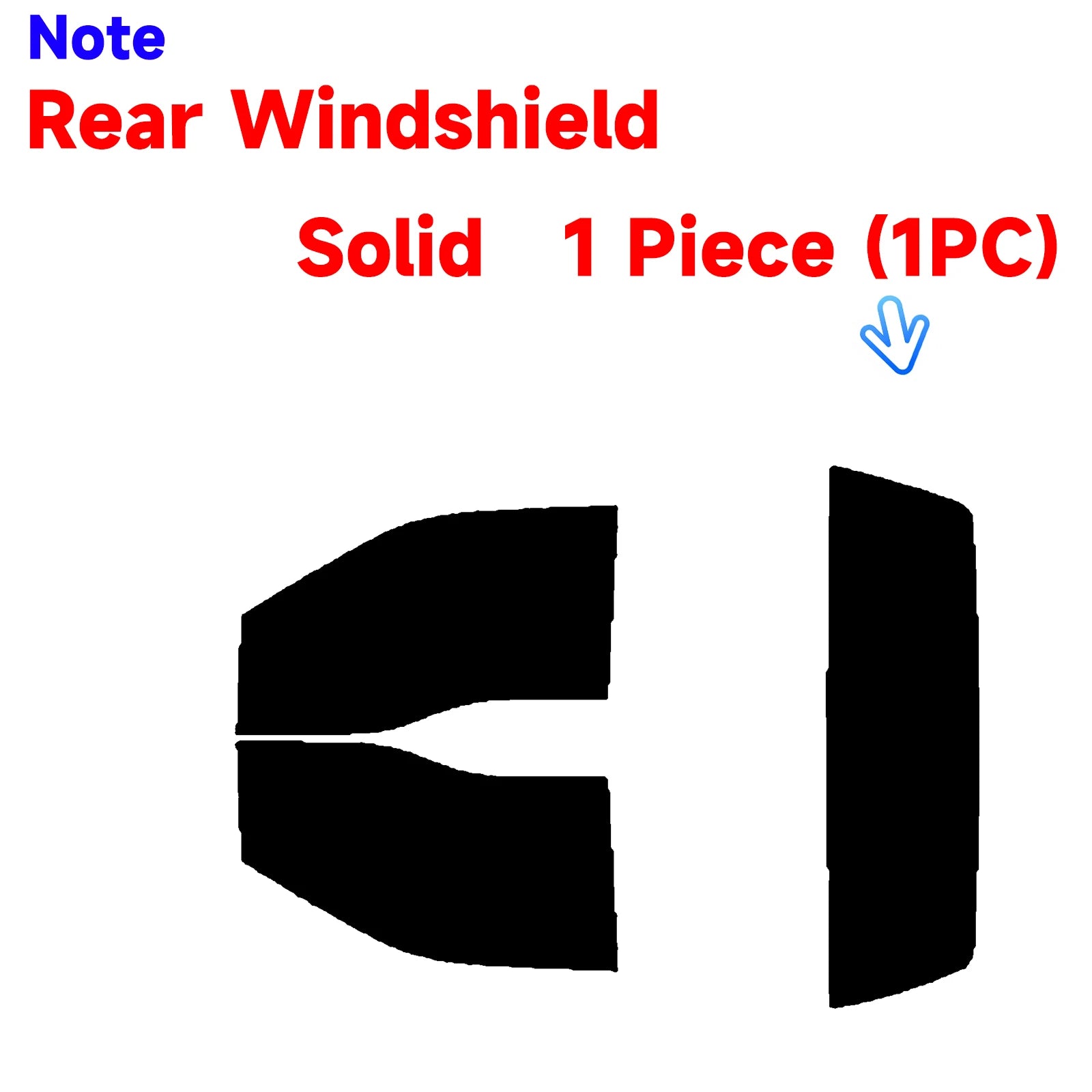 Precut Window Tint Kit for Ford F-150 Regular Cab (2015–2020) | UV Block & Privacy Film