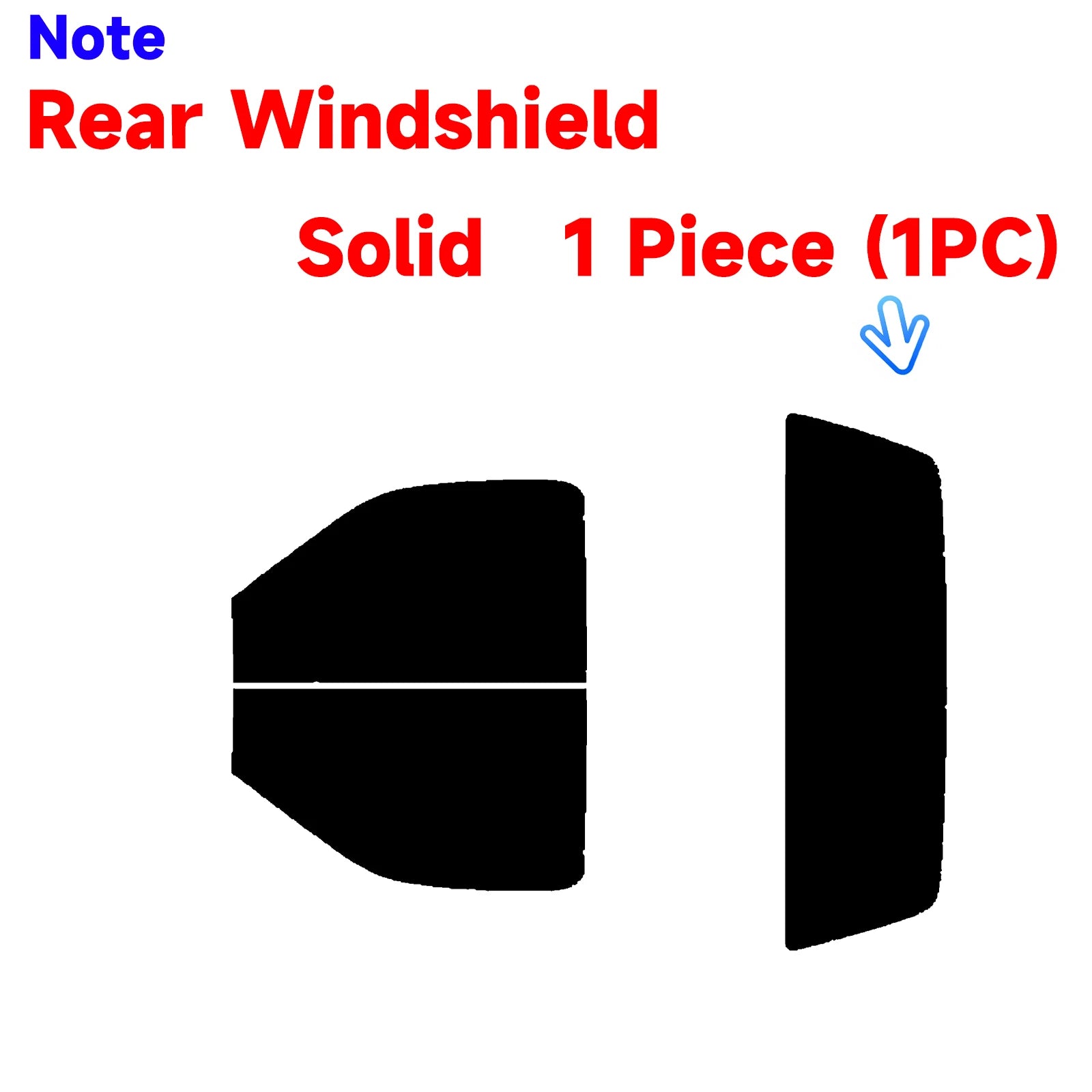 Precut Window Tint Kit for Ford F-150 Regular Cab (1997–2003) | UV Block & Privacy Film