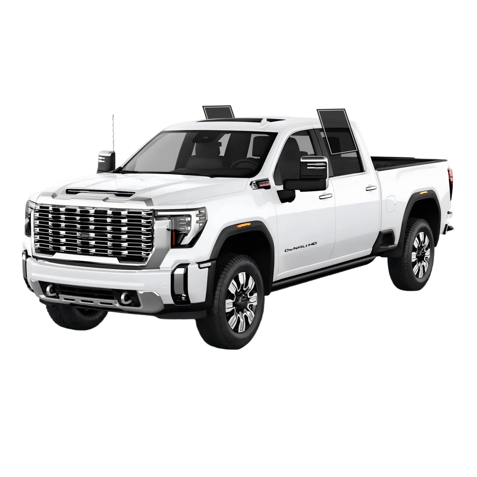 Precut Window Tint Kit for GMC Sierra / Chevy Silverado | UV Block & Privacy Film