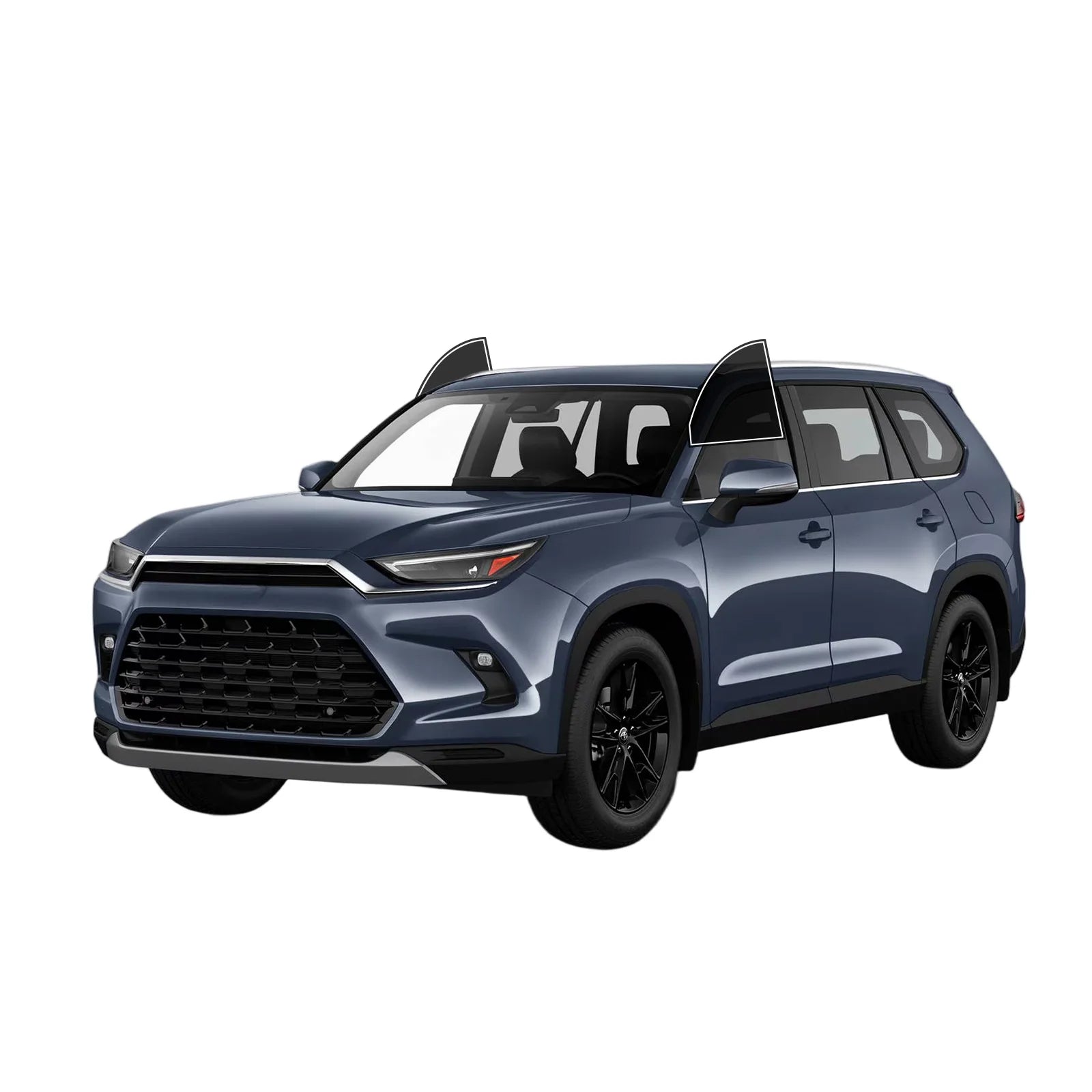 Precut Window Tint Kit for Toyota Grand Highlander (2023–2026) | UV-IR Block & Privacy Film