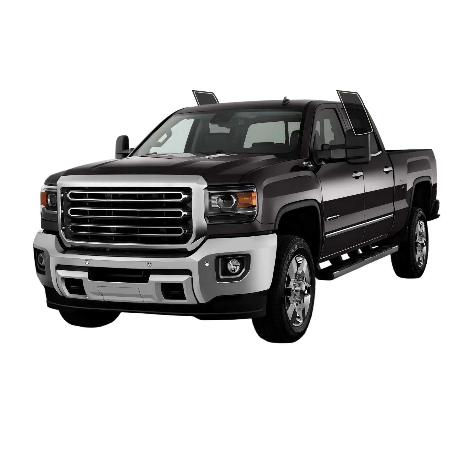 Precut Window Tint Kit for GMC Sierra / Chevy Silverado | UV Block & Privacy Film