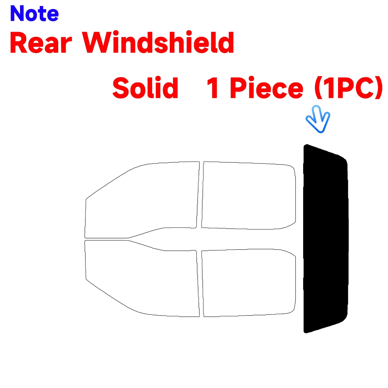 Precut Window Tint Kit for Ford F-150 Crew Cab (2021–2025) | UV Block & Privacy Film