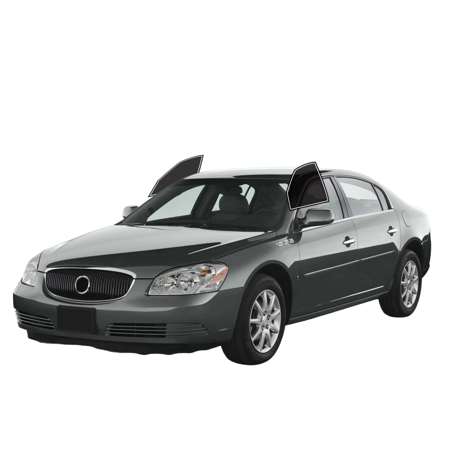 Precut Window Tint Kit for Buick Lucerne (2006–2011) | UV-IR Block & Privacy Film