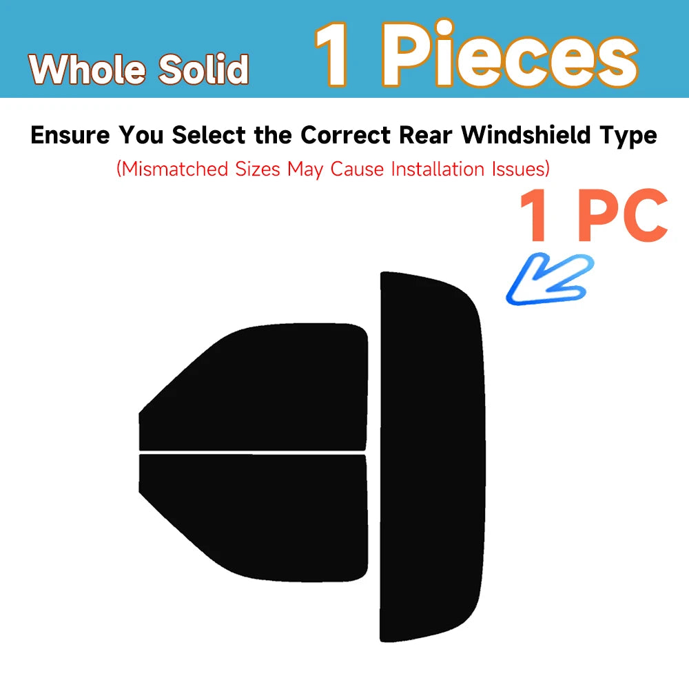 Precut Window Tint Kit for Toyota Tundra Regular Cab (2000–2006) | UV Block & Privacy Film