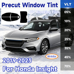 Precut Window Tint Film 2-Ply | Sun Block Privacy Anti-Shatter Kit