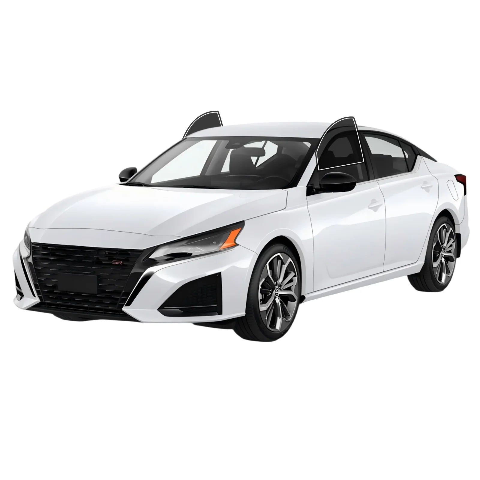 Precut Window Tint Kit for Nissan Altima Sedan (2019–2025) | UV Block & Privacy Film