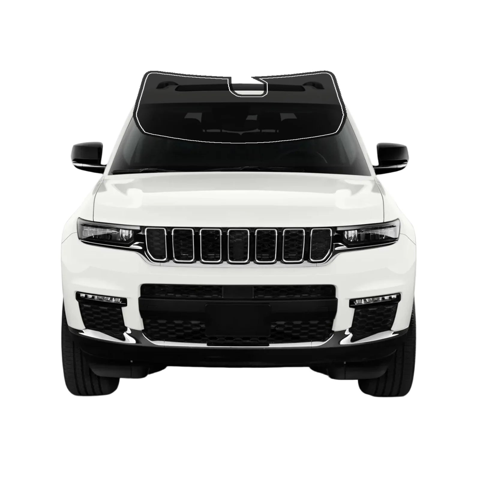 Precut Window Tint Kit for Jeep Grand Cherokee L (2021–2025) | UV Block & Privacy Film