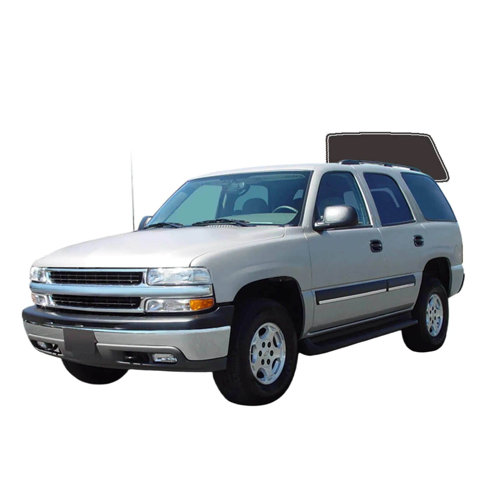 Precut Window Tint Kit for Chevrolet Tahoe 4-Door (2000–2006) | UV-IR Block & Privacy Film