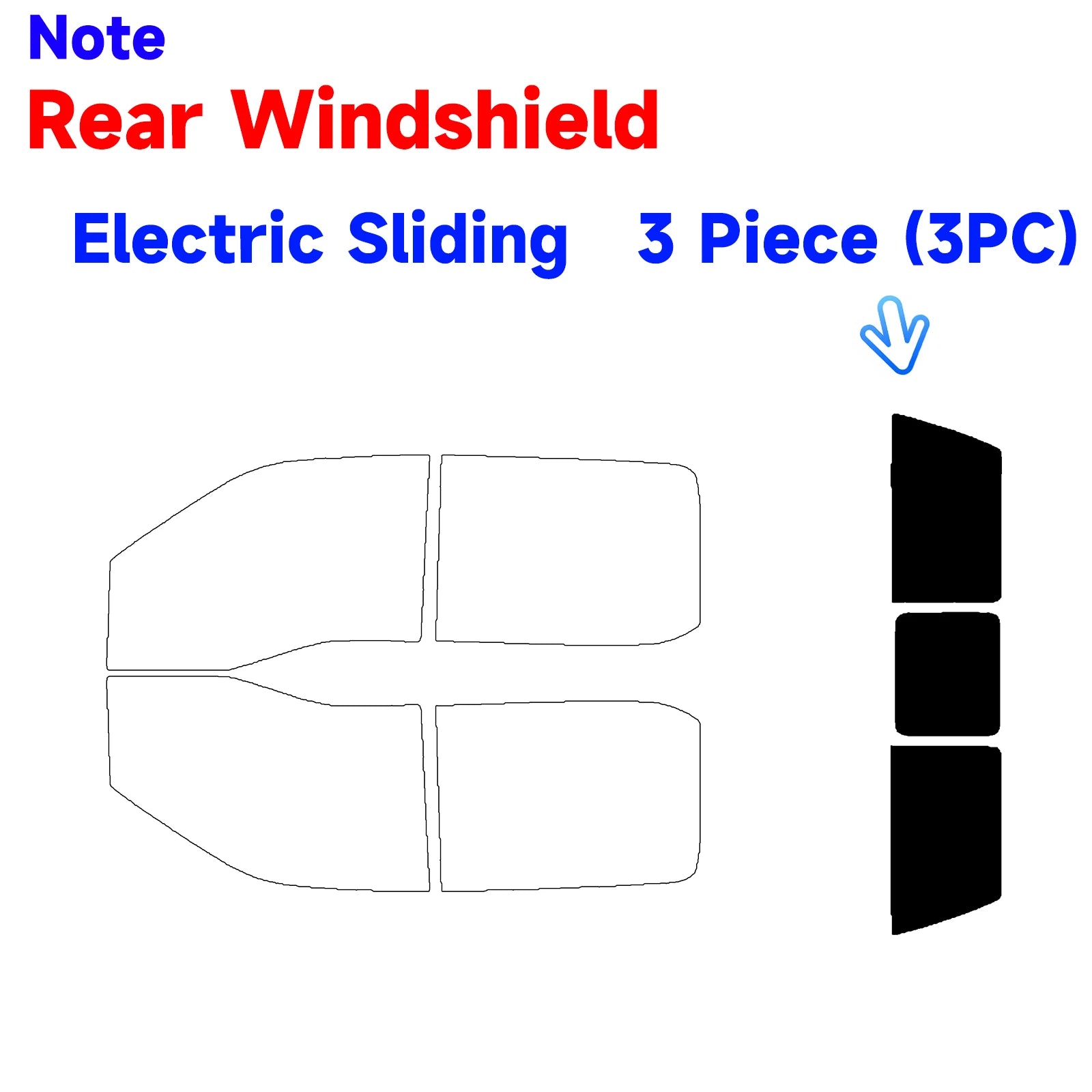 Precut Window Tint Kit for Ford F-150 Crew Cab (2021–2025) | UV Block & Privacy Film