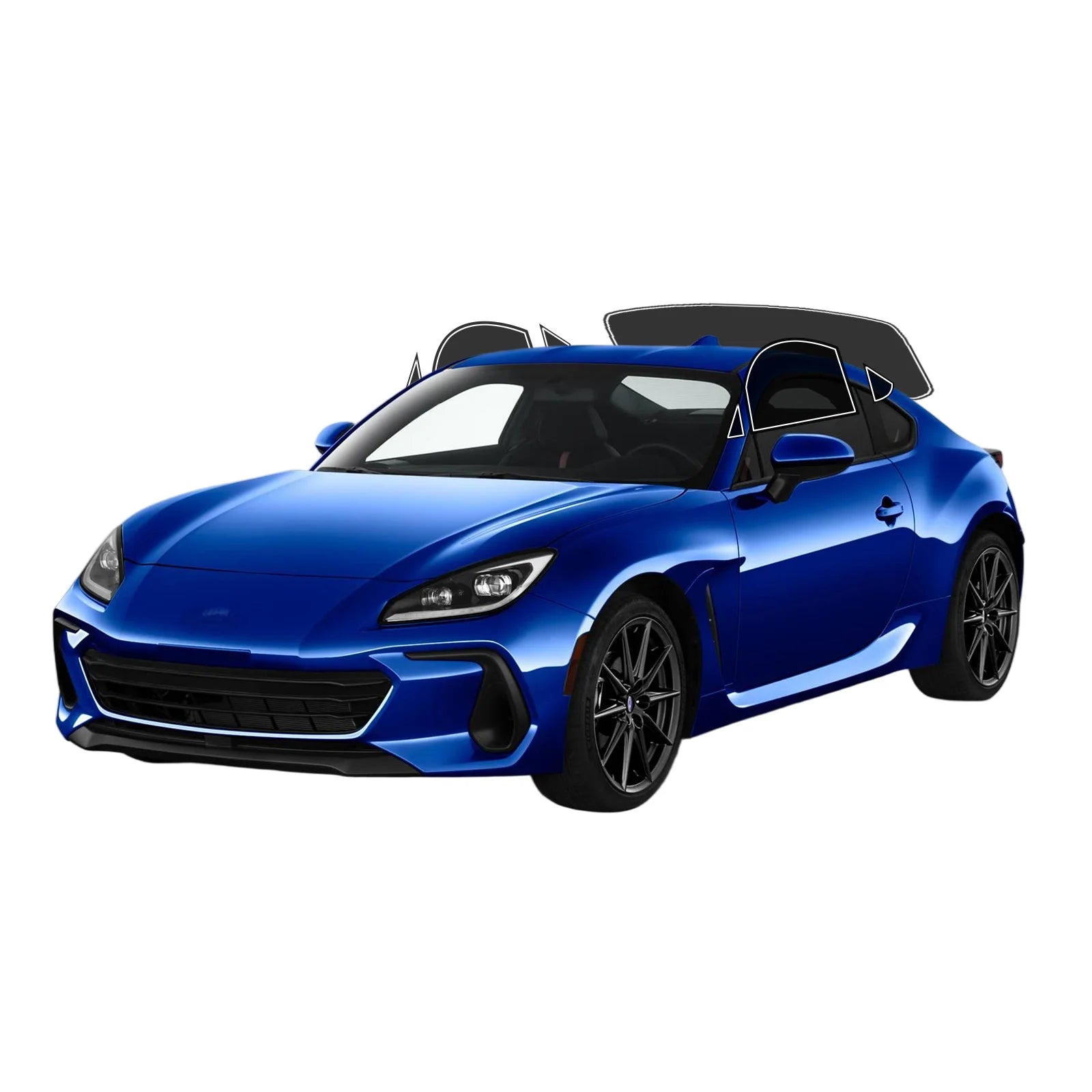 Precut Window Tint Kit for Subaru BRZ (2013–2026) | UV Block & Privacy Film