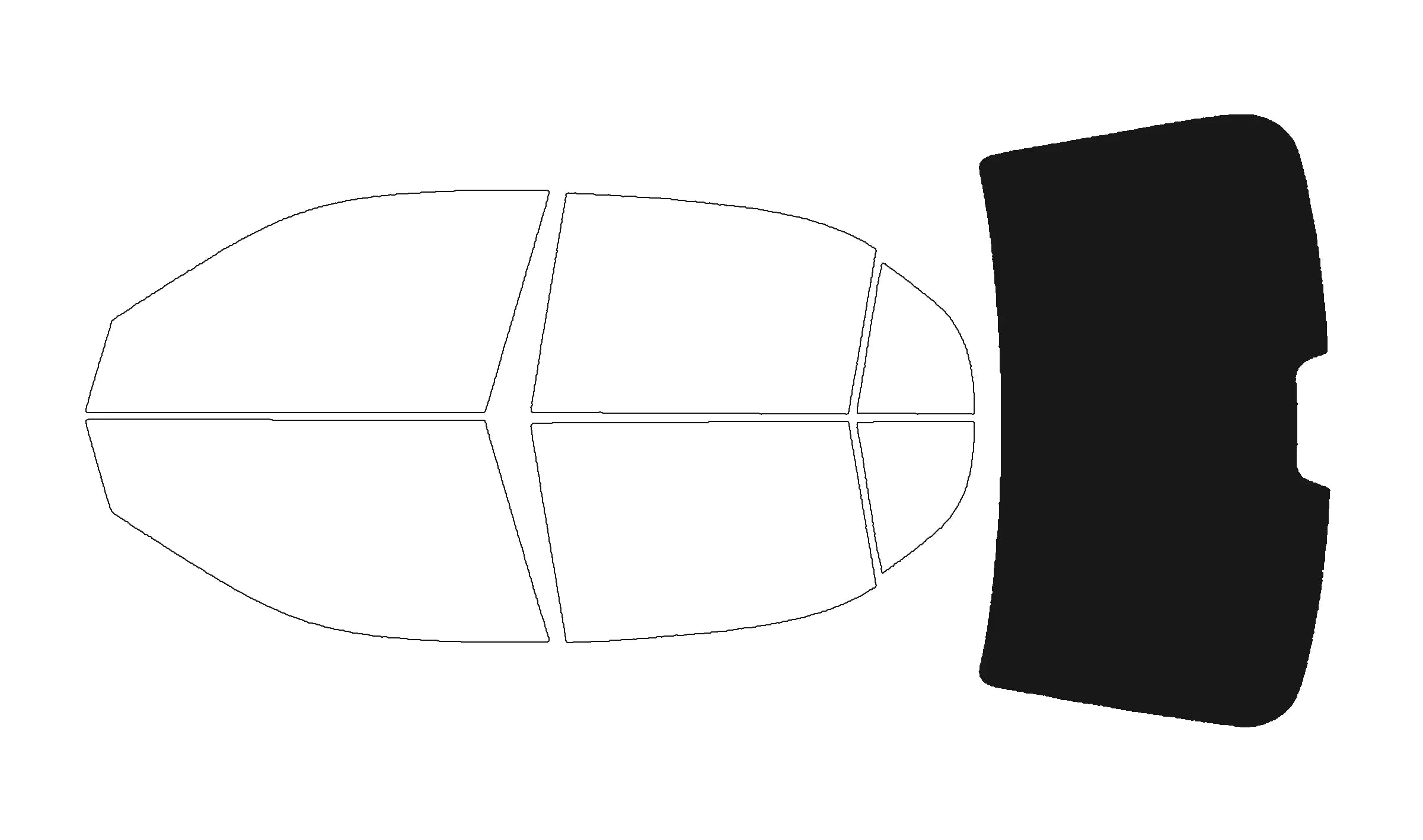 Precut Window Tint Kit for Honda Civic Sedan (2001–2005) | UV Block & Privacy Film