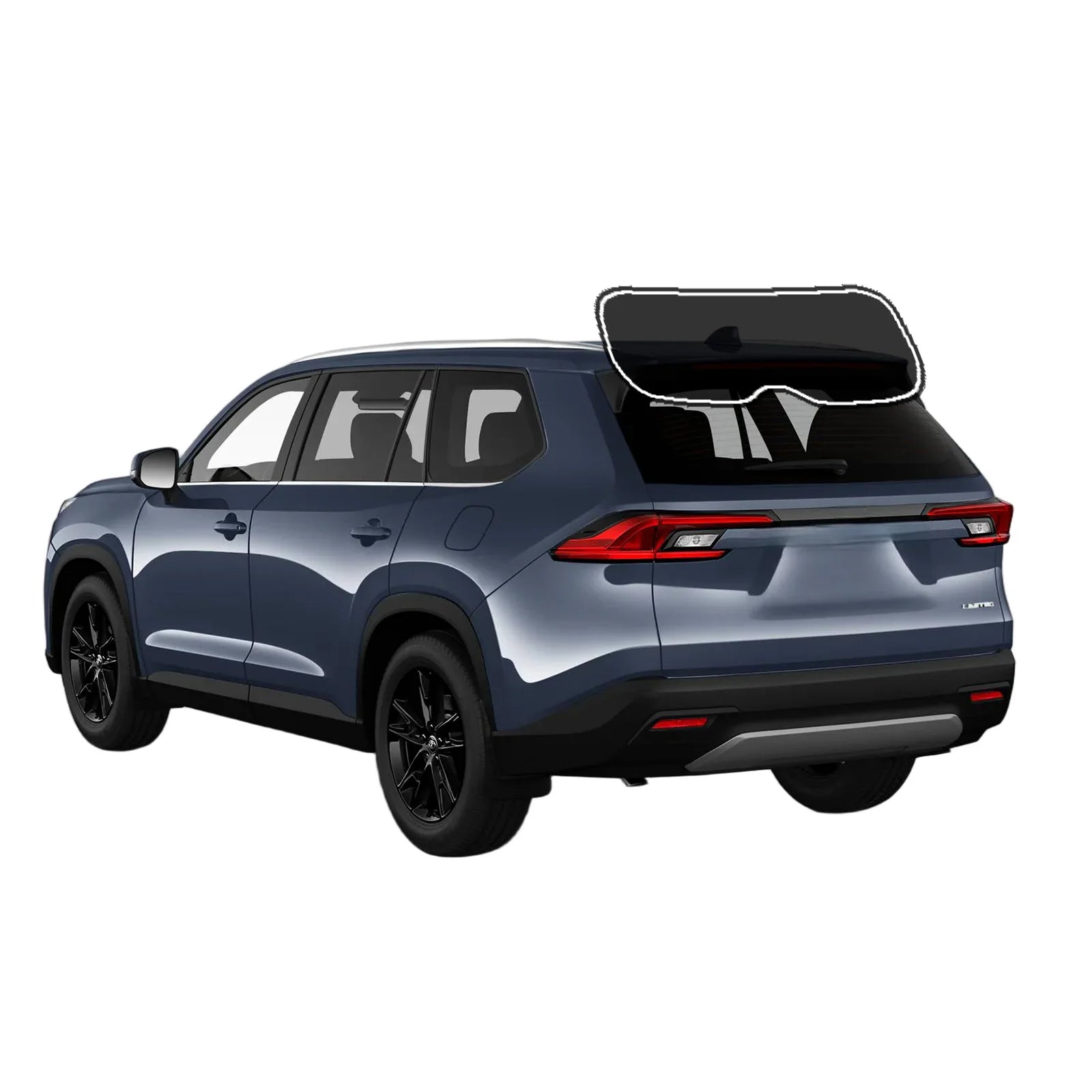 Precut Window Tint Kit for Toyota Grand Highlander (2023–2026) | UV-IR Block & Privacy Film