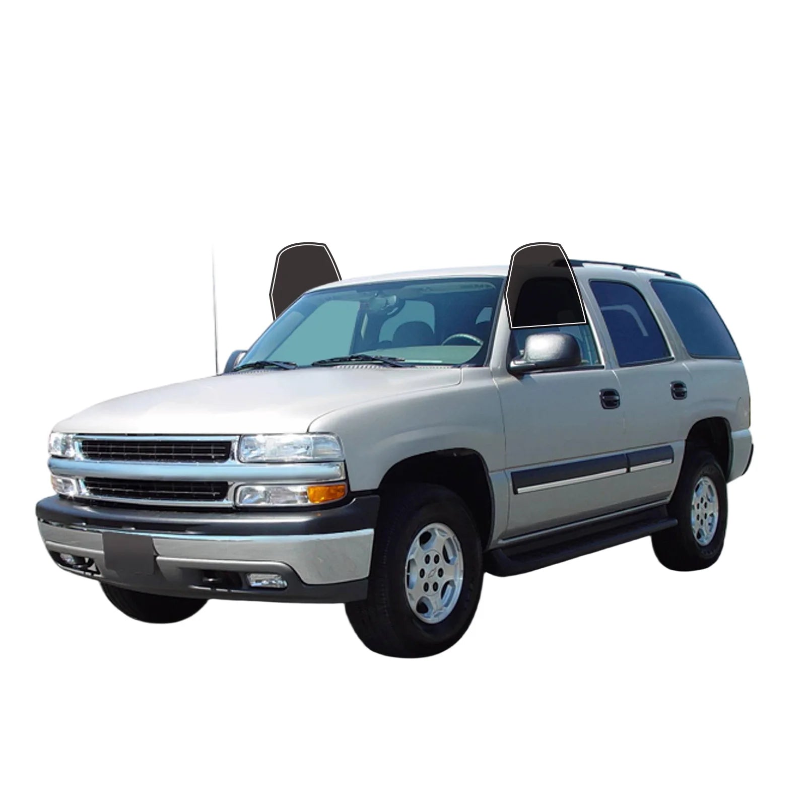 Precut Window Tint Kit for Chevrolet Tahoe 4-Door (2000–2006) | UV-IR Block & Privacy Film