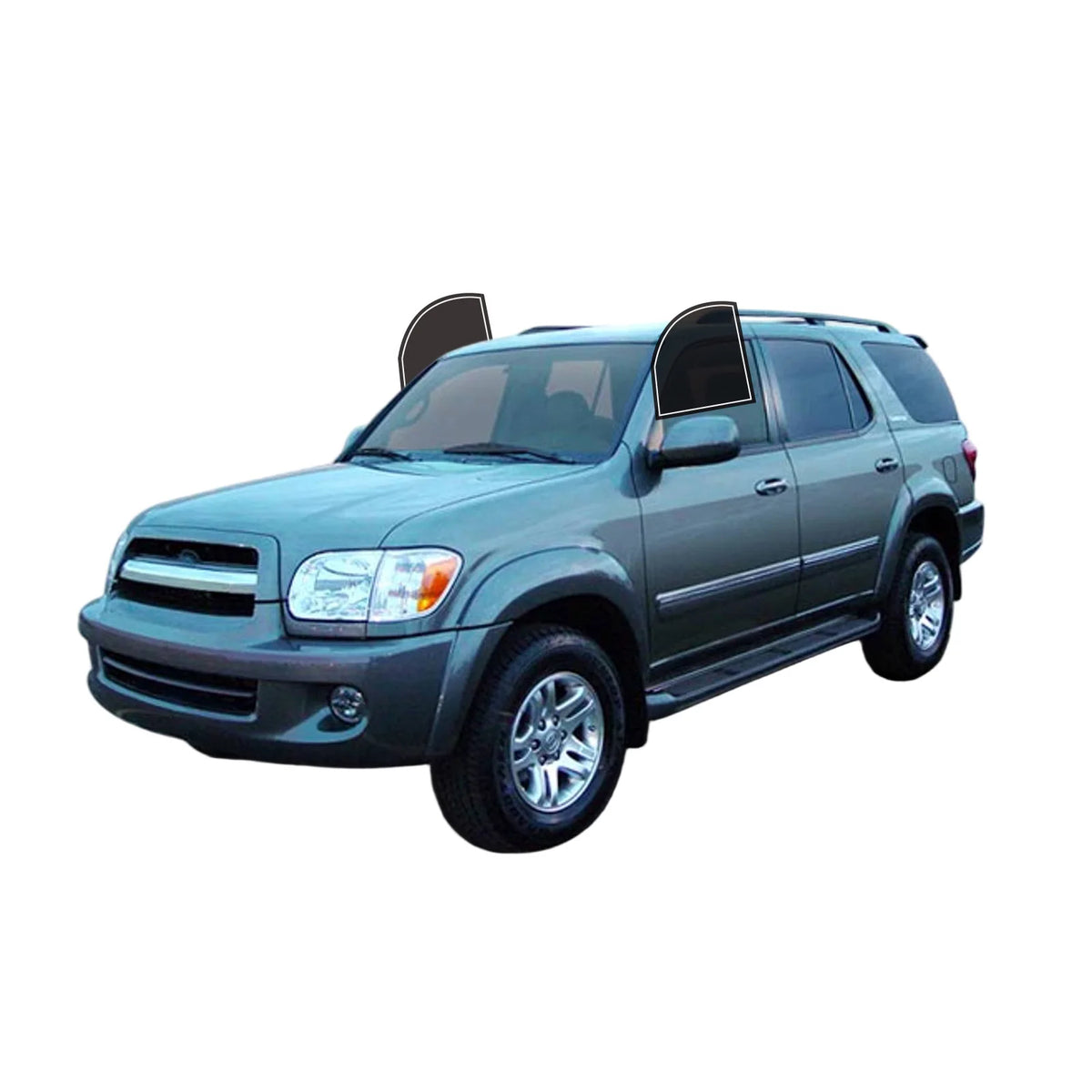 Precut Window Tint Kit for Toyota Sequoia (2001–2007) | UV Block & Privacy Film