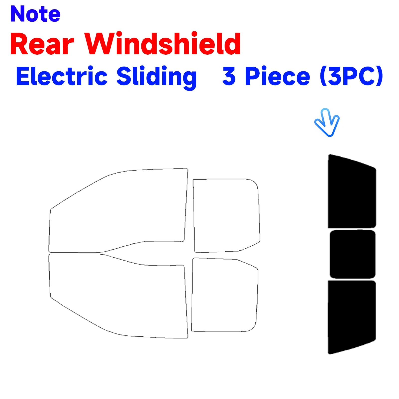 Precut Window Tint Kit for Ford F-150 Extended Cab (2021–2025) | UV Block & Privacy Film