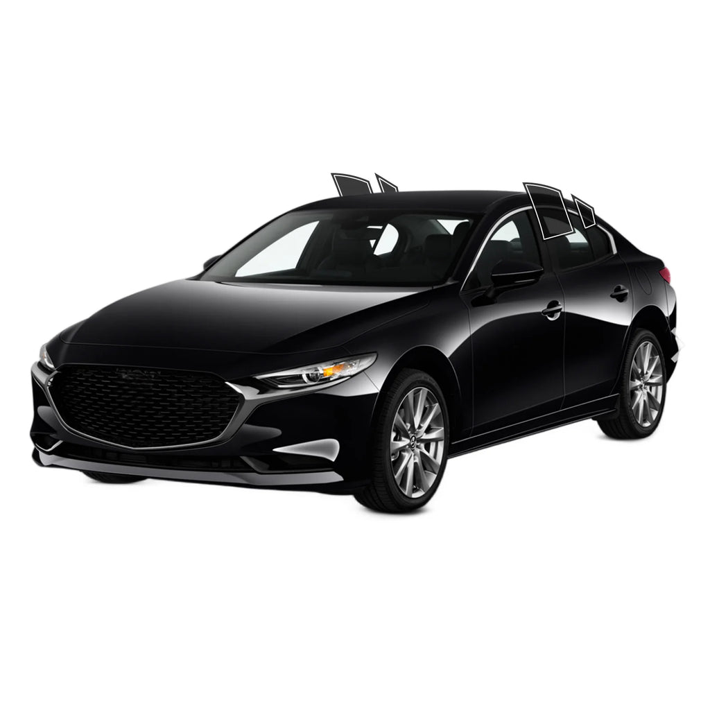 Precut Window Tint Kit for Mazda 3 Sedan (2004–2025) | UV Block & Privacy Film